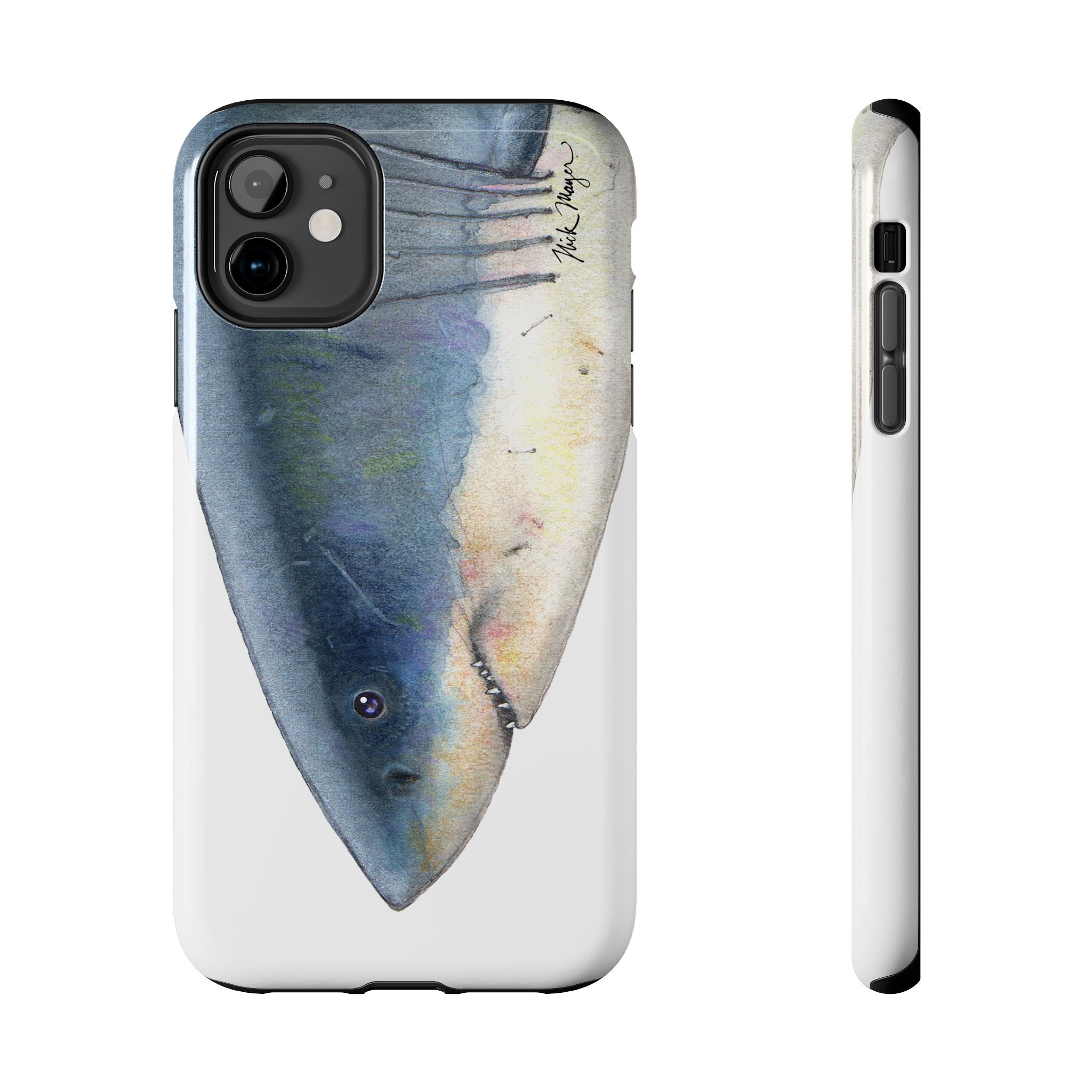 Great White Shark Face Phone Case (iPhone)