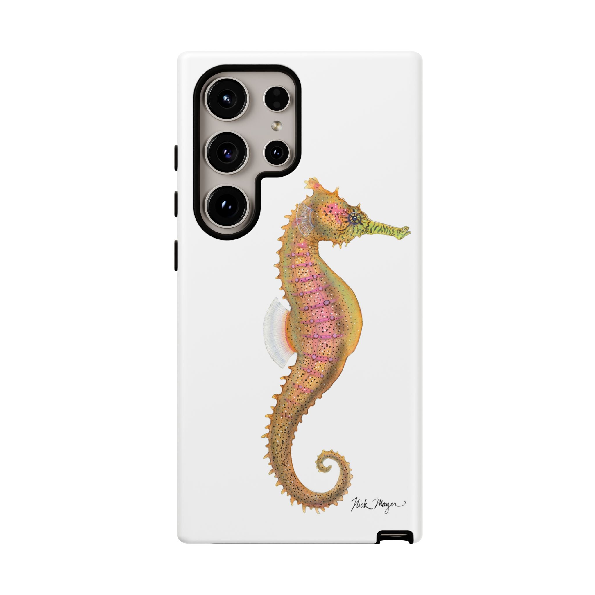 Pink Seahorse Phone Case (Samsung)