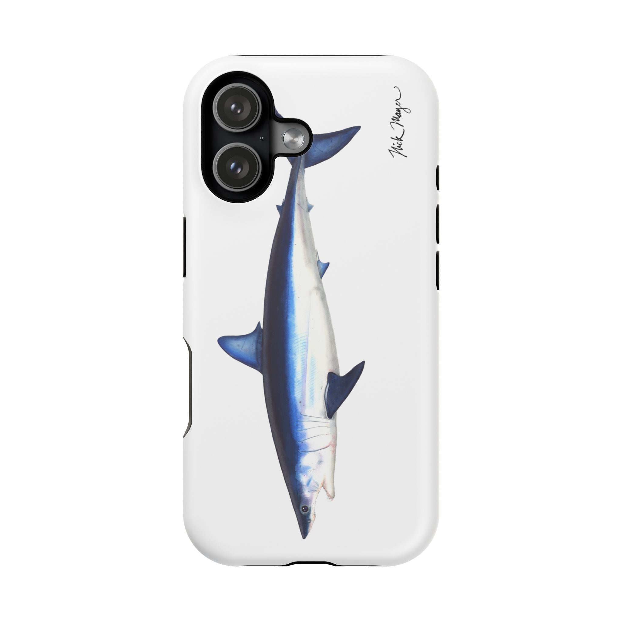 Mako Shark MagSafe White iPhone Case