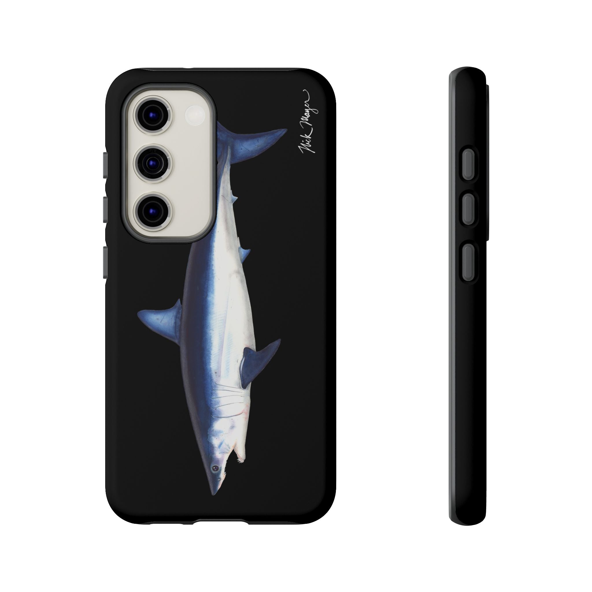 Mako Shark Black Phone Case (Samsung)