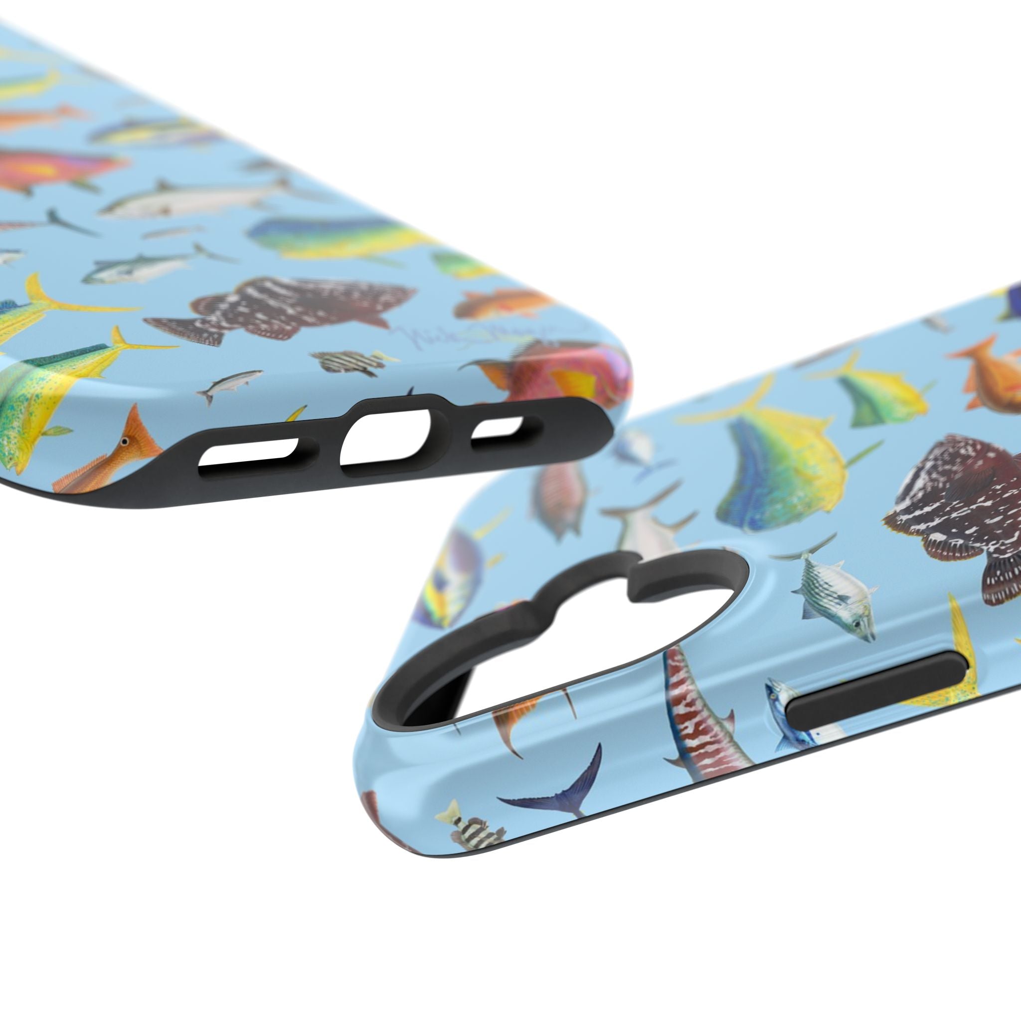 Southern Offshore Fish Blue MagSafe iPhone Case