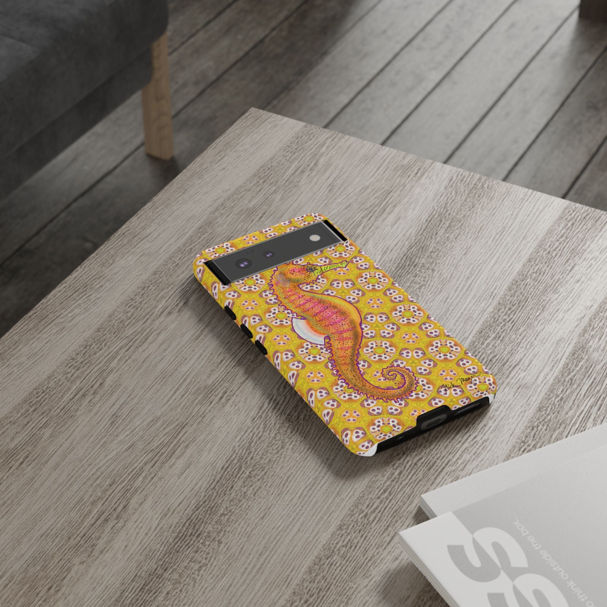 Psychedelic Seahorse Phone Case (Samsung) Printify