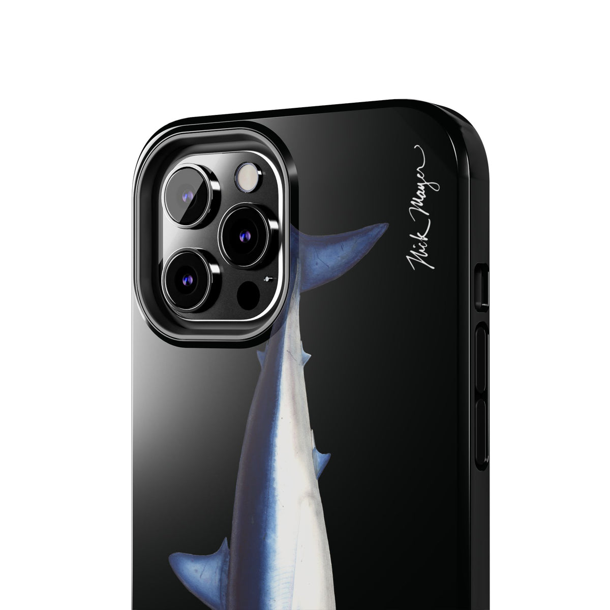 Mako Shark Black iPhone Case Printify