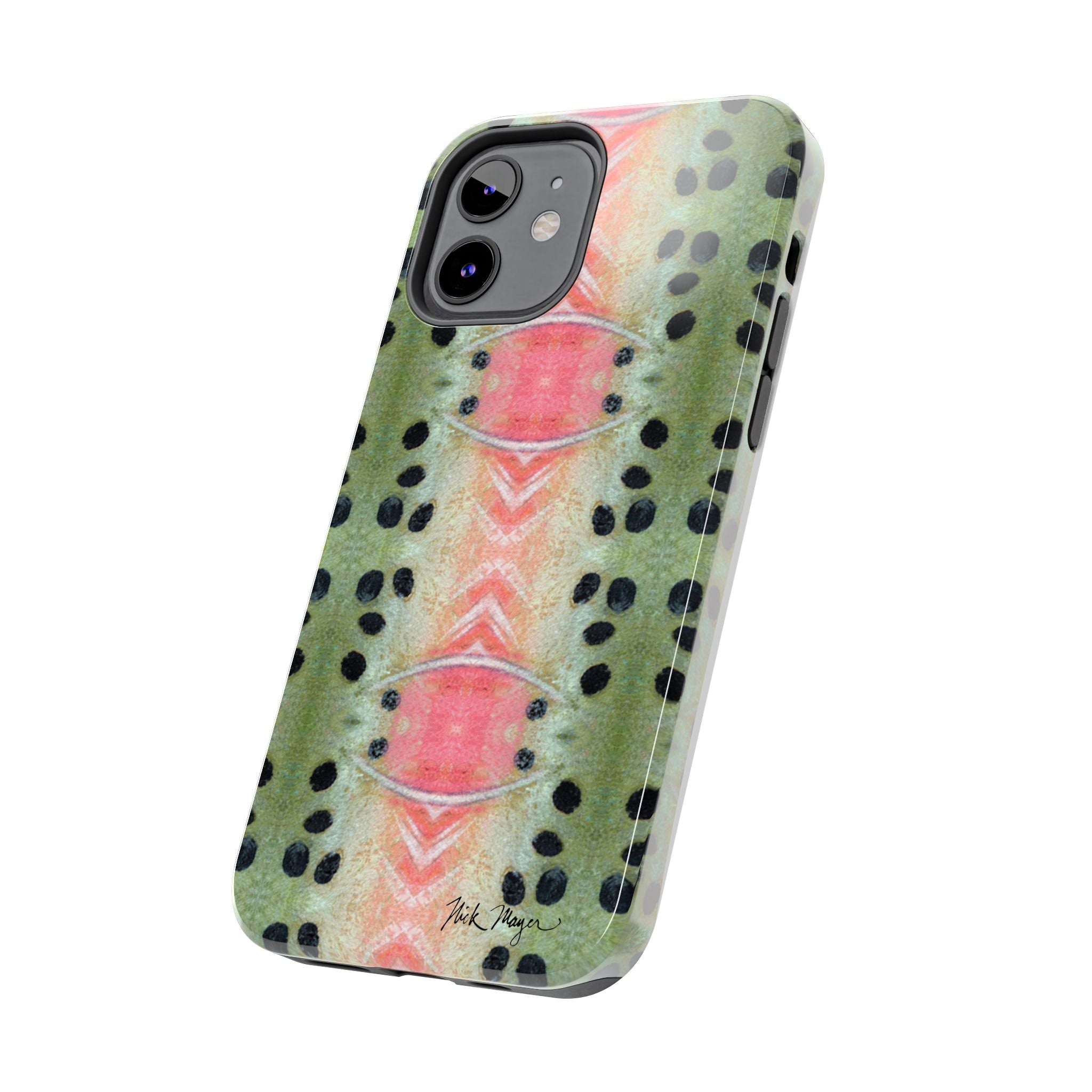 Rainbow Trout Pattern Phone Case (iPhone)
