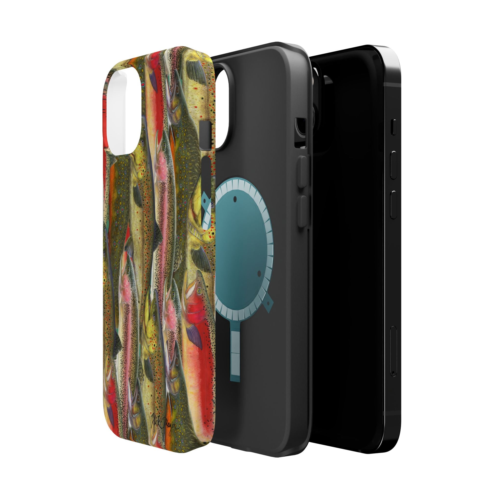 Trout Angler MagSafe iPhone Case