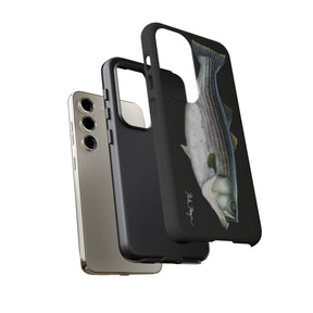 Cow Striper Phone Case (Samsung) - black