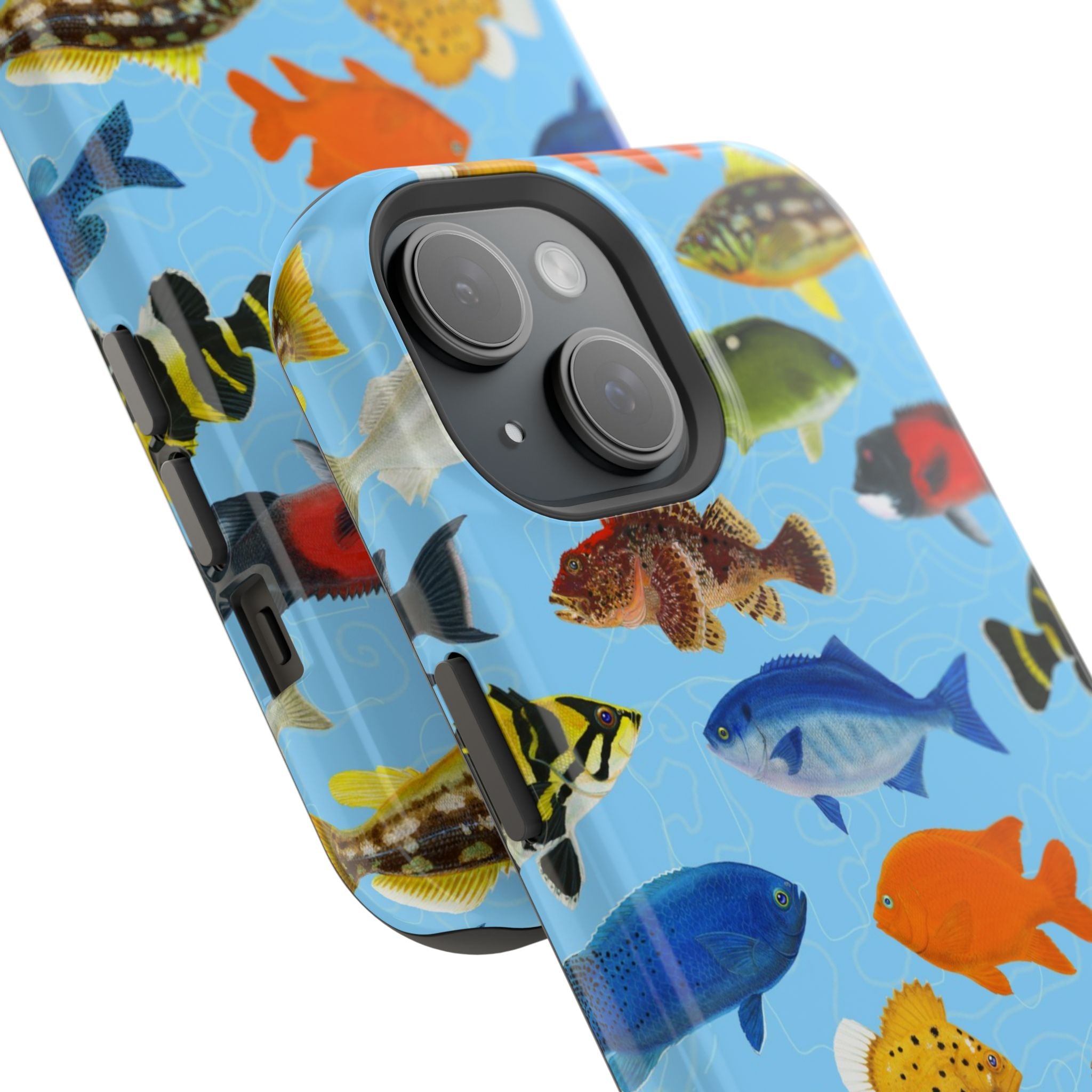 California Fish Blue MagSafe iPhone Case