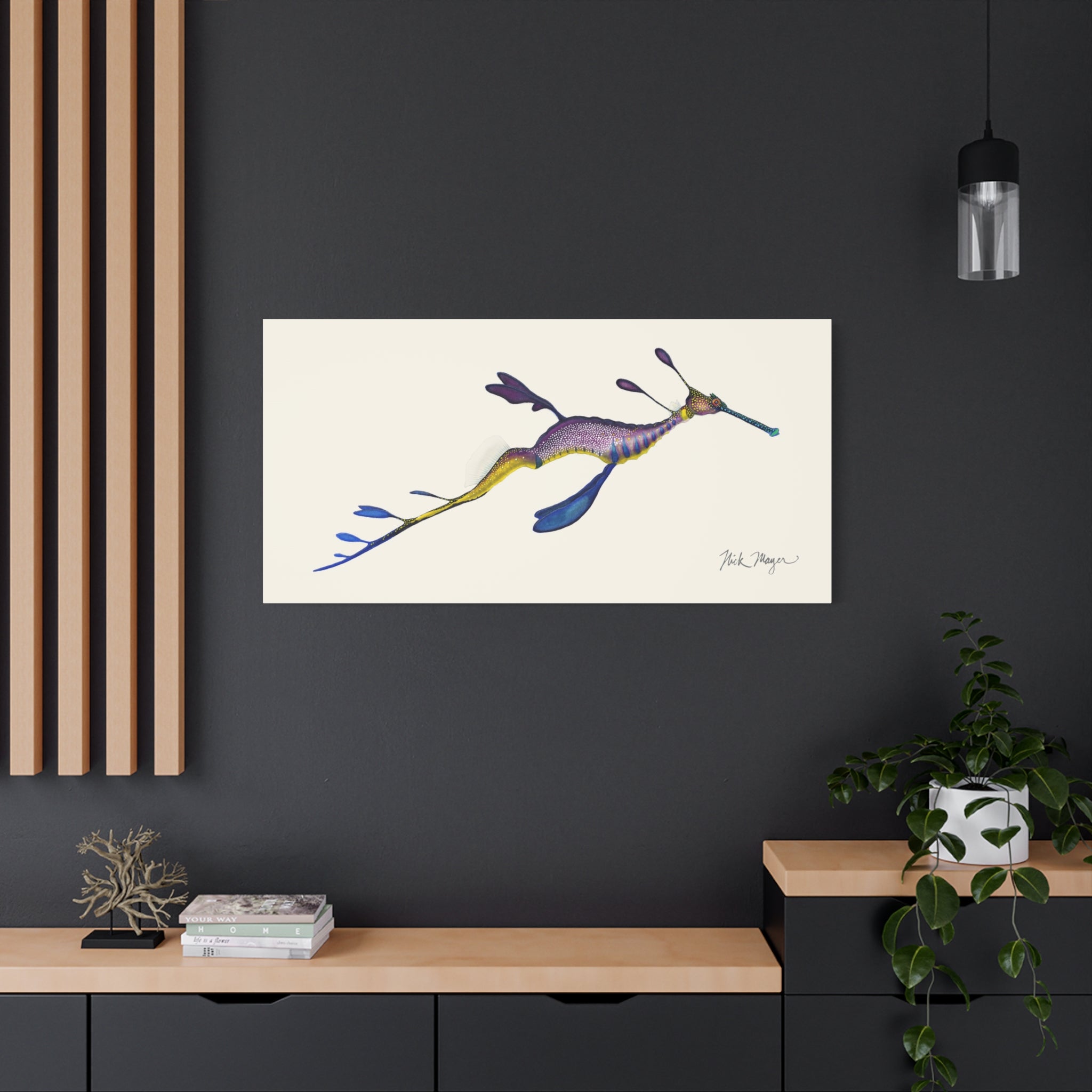 Weedy Sea Dragon Canvas Print