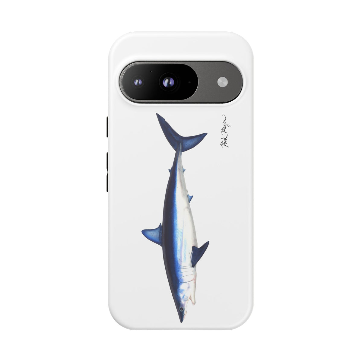 Mako Shark White Phone Case (Samsung) Printify