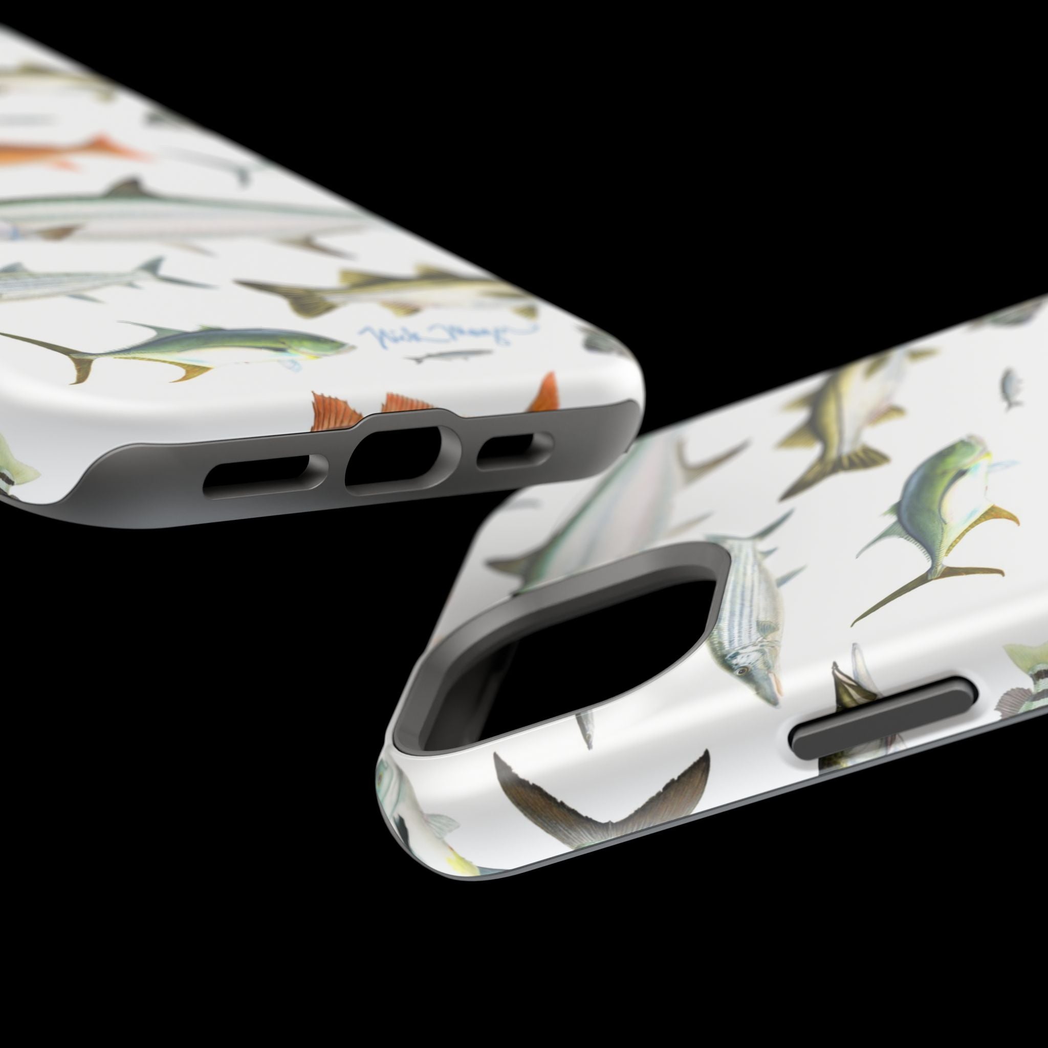 Southern Fish White MagSafe iPhone Case