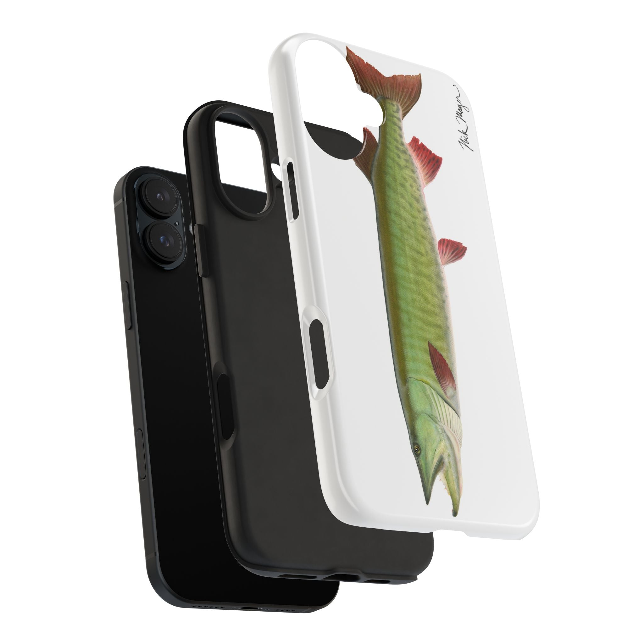 Trophy Muskie White Phone Case (iPhone)