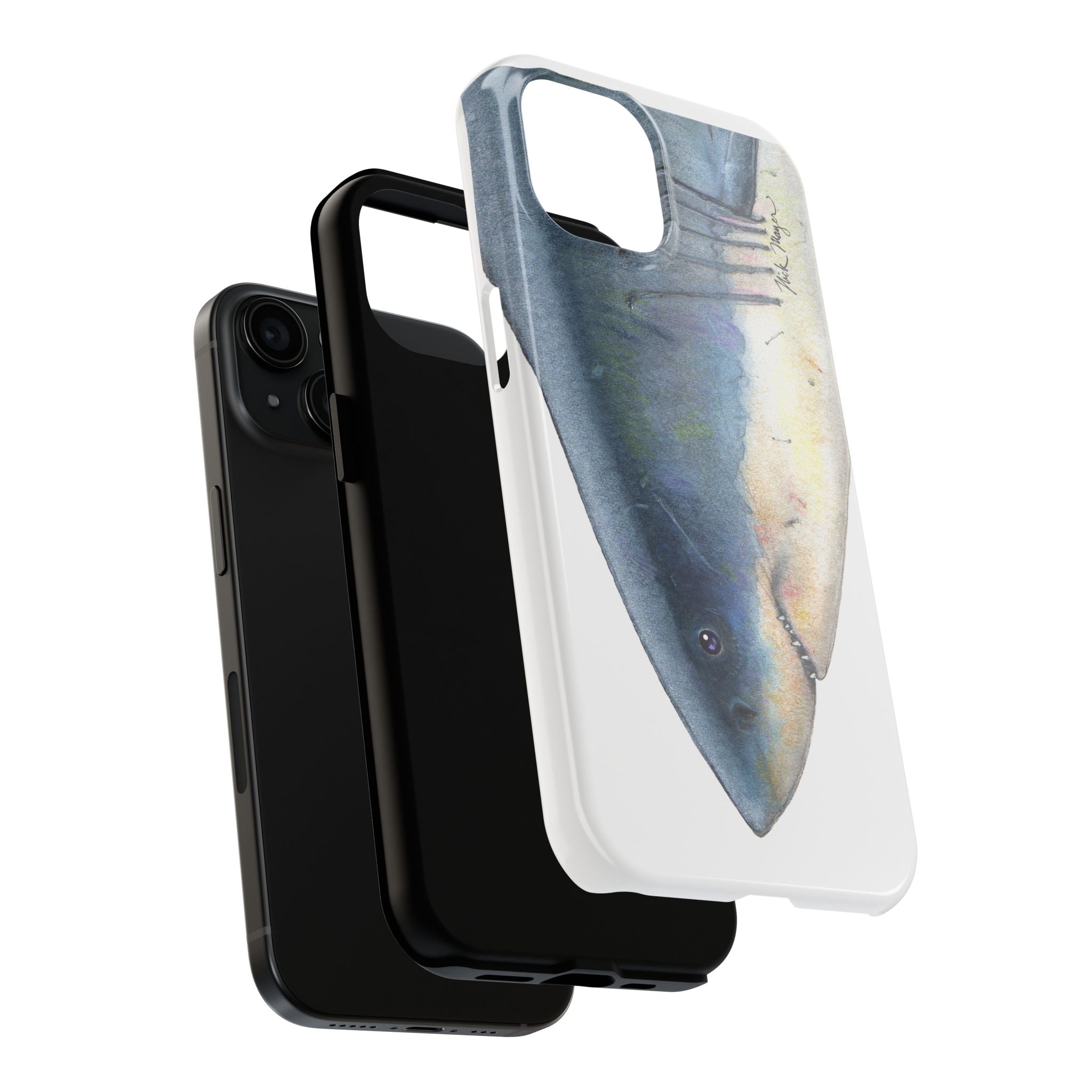 Great White Shark Face Phone Case (iPhone)