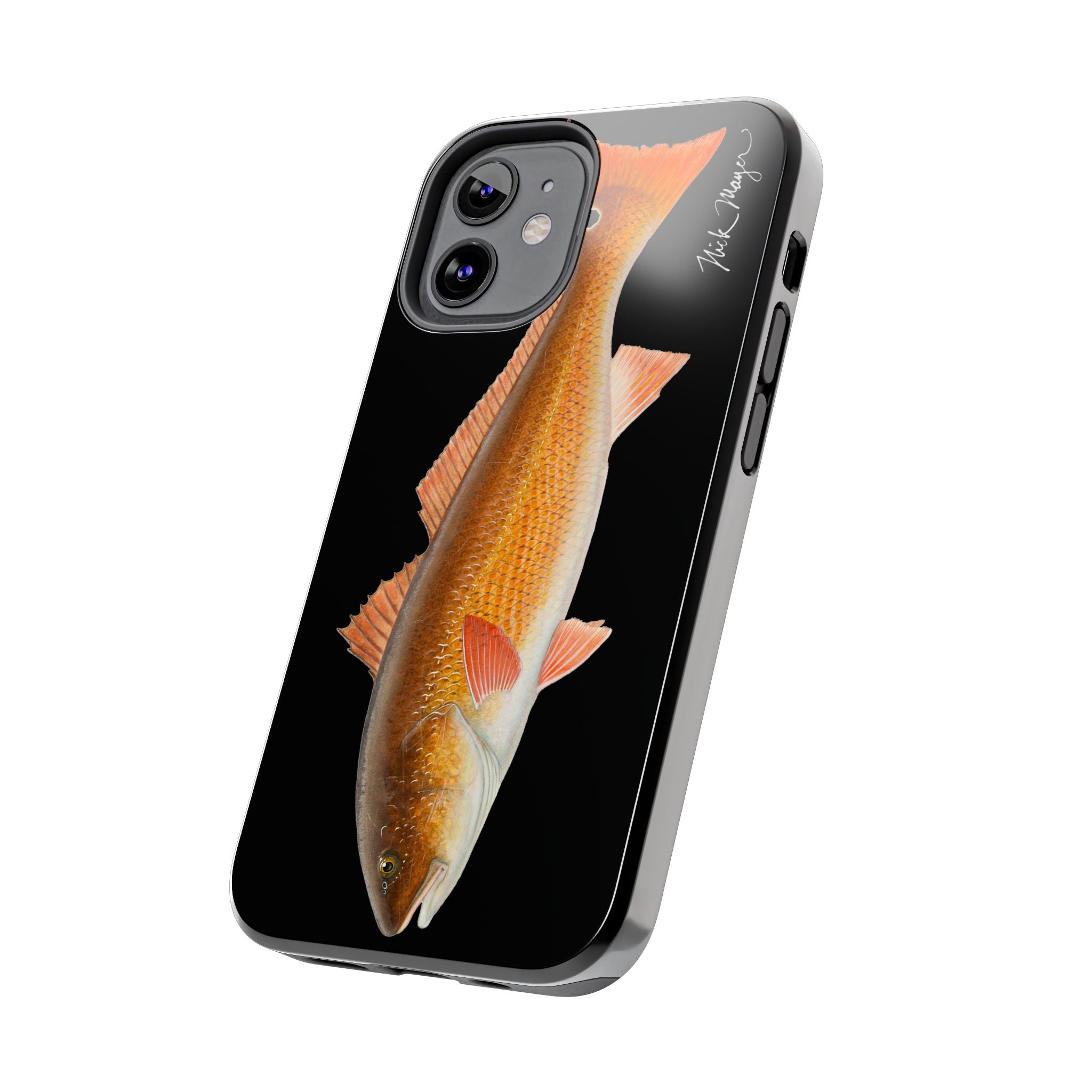 Redfish Black Phone Case (iPhone)