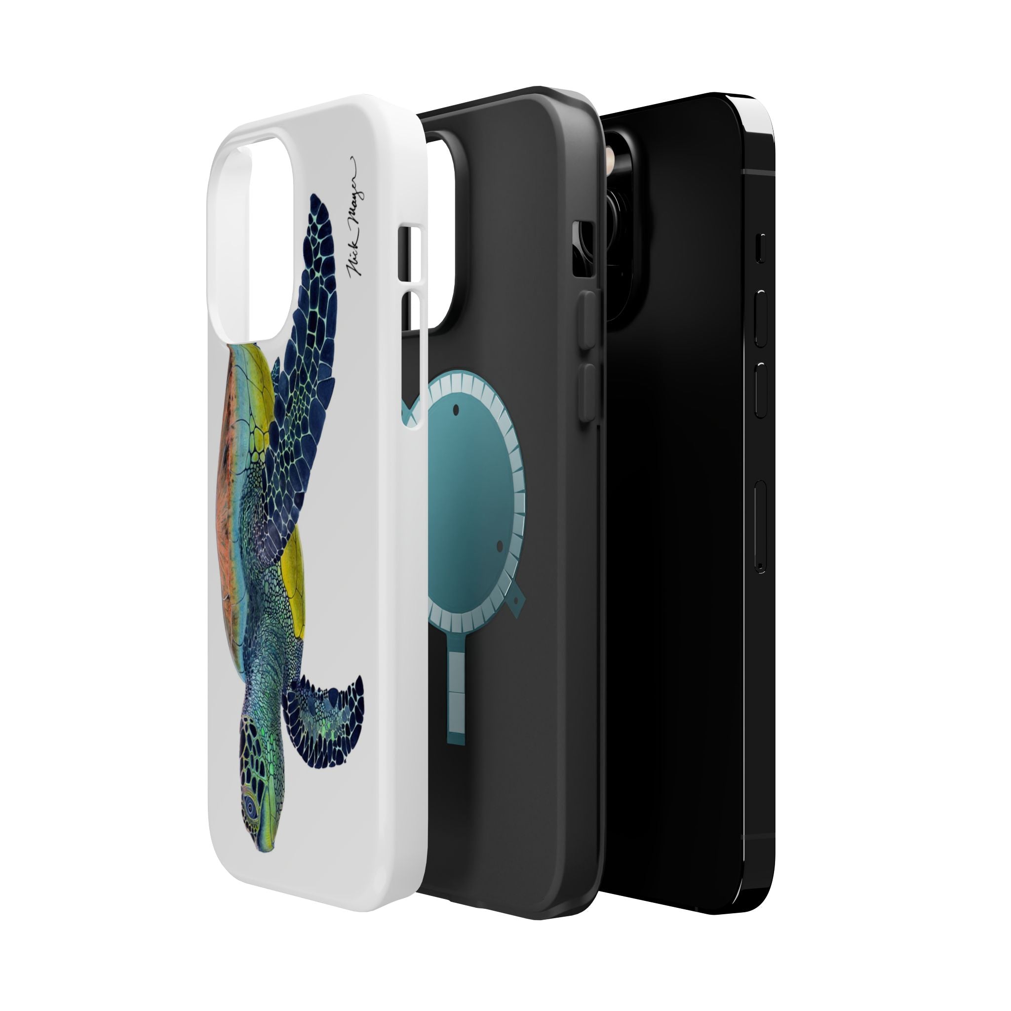 Green Sea Turtle II MagSafe iPhone Case