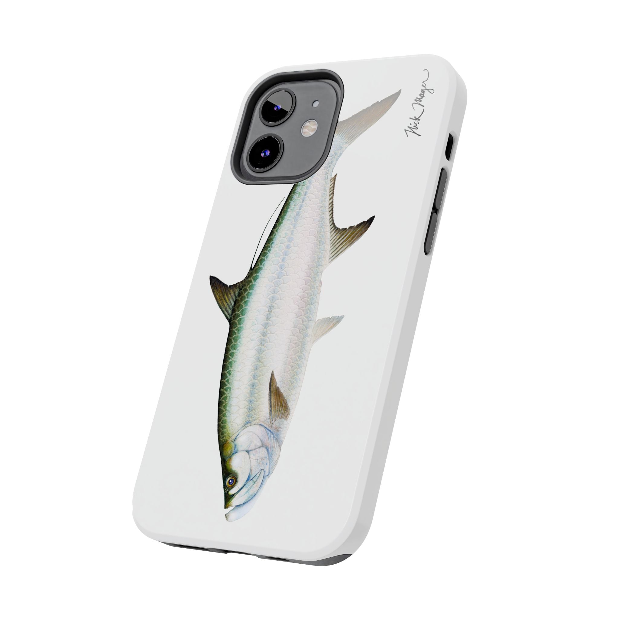 Tarpon White Phone Case (iPhone)