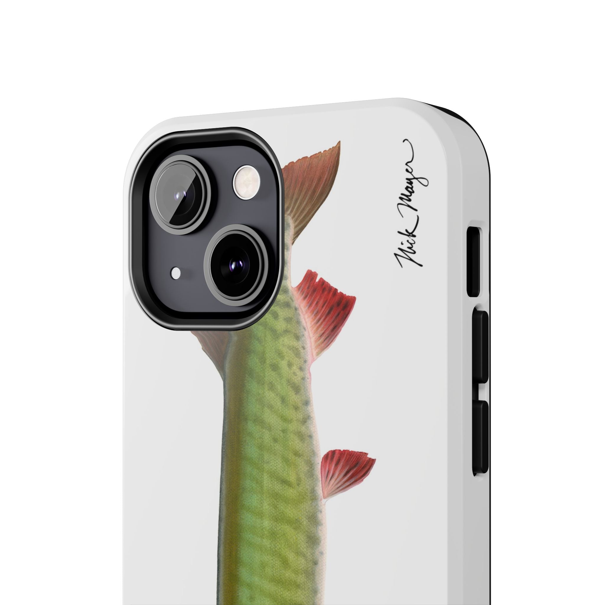 Trophy Muskie White Phone Case (iPhone)