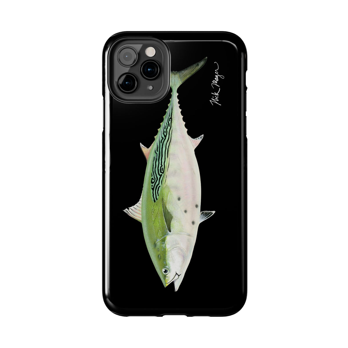 Albie Black Phone Case (iPhone) Printify