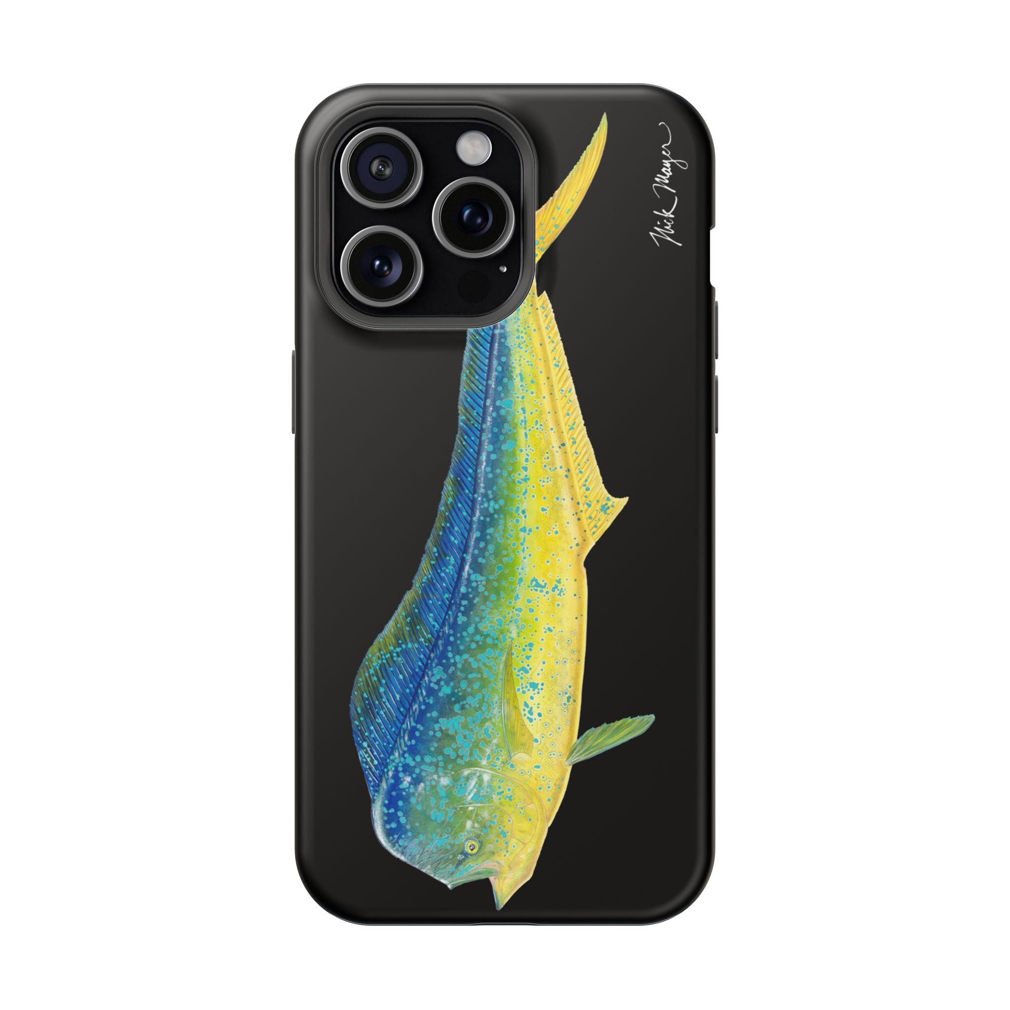 Bull Mahi MagSafe Black iPhone Case