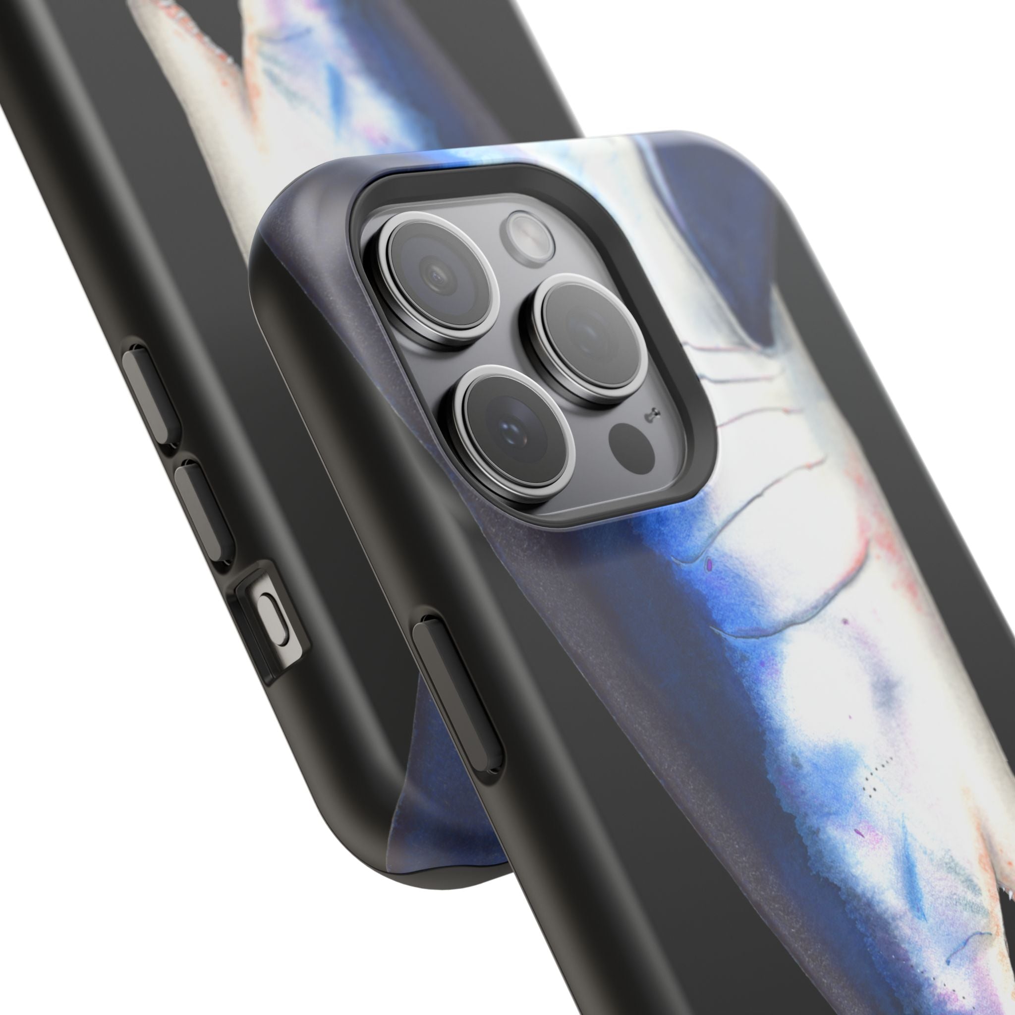Mako Shark Face MagSafe Black iPhone Case