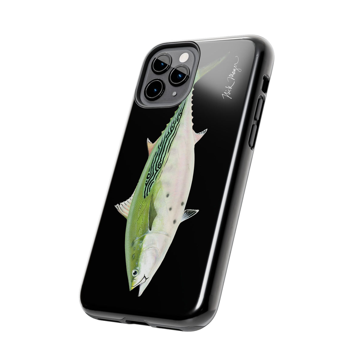 Albie Black Phone Case (iPhone) Printify