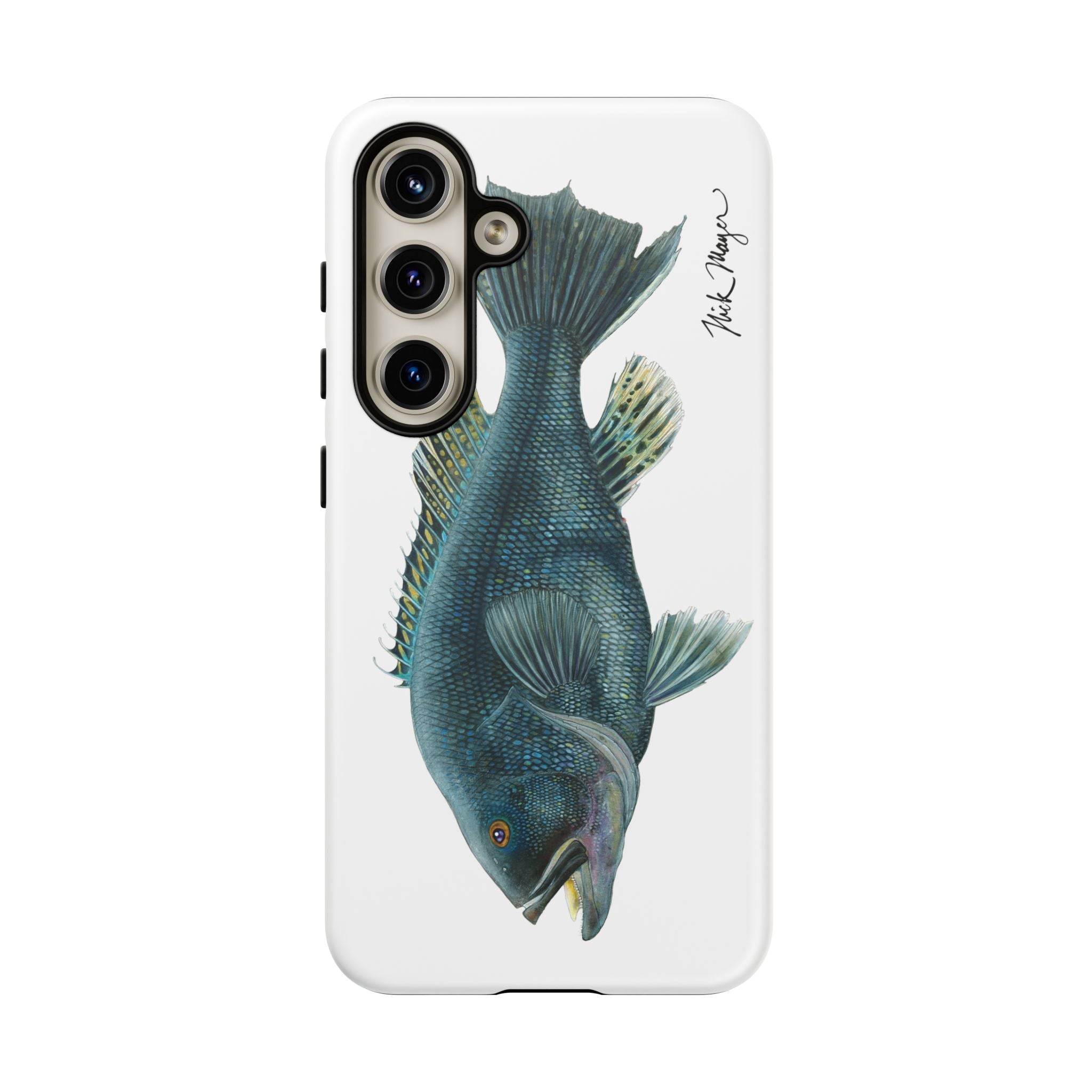 Black Sea Bass Phone Case (Samsung) Printify