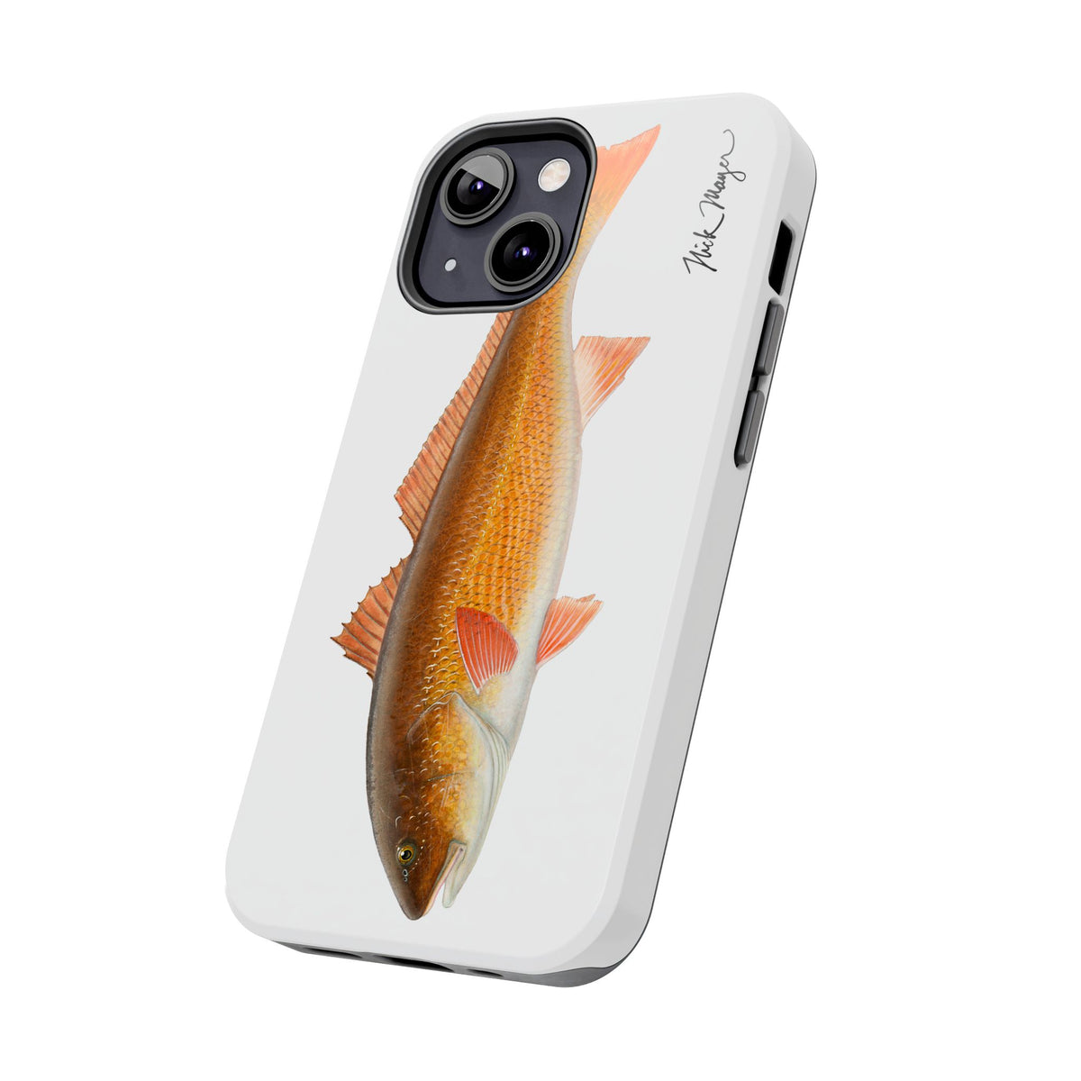 Redfish White Phone Case (iPhone) Printify