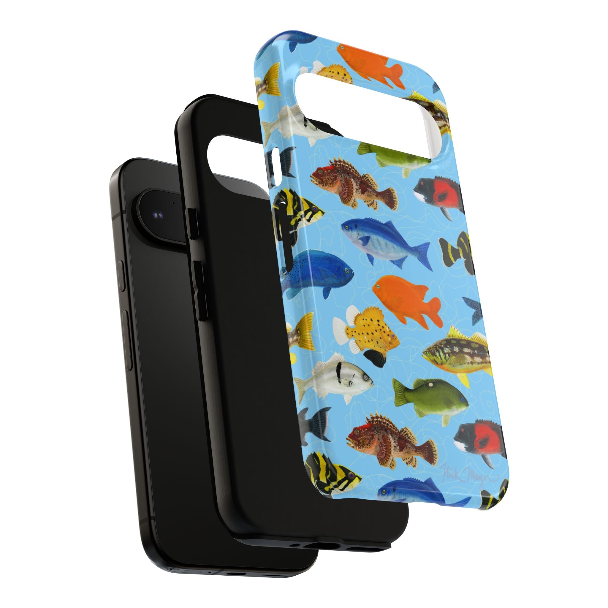 NEW California Fish Blue Phone Case (Samsung)