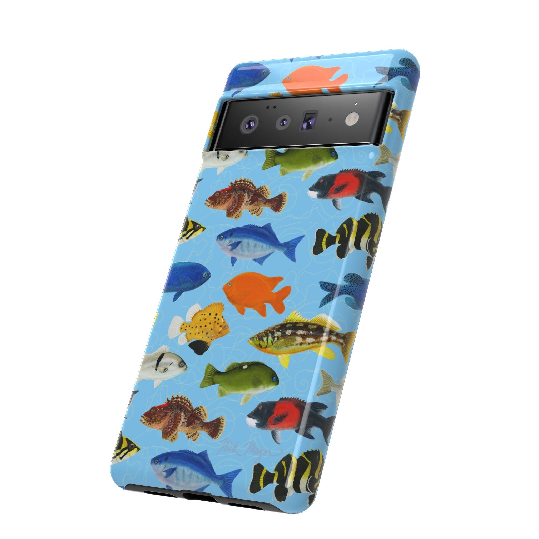 NEW California Fish Blue Phone Case (Samsung)