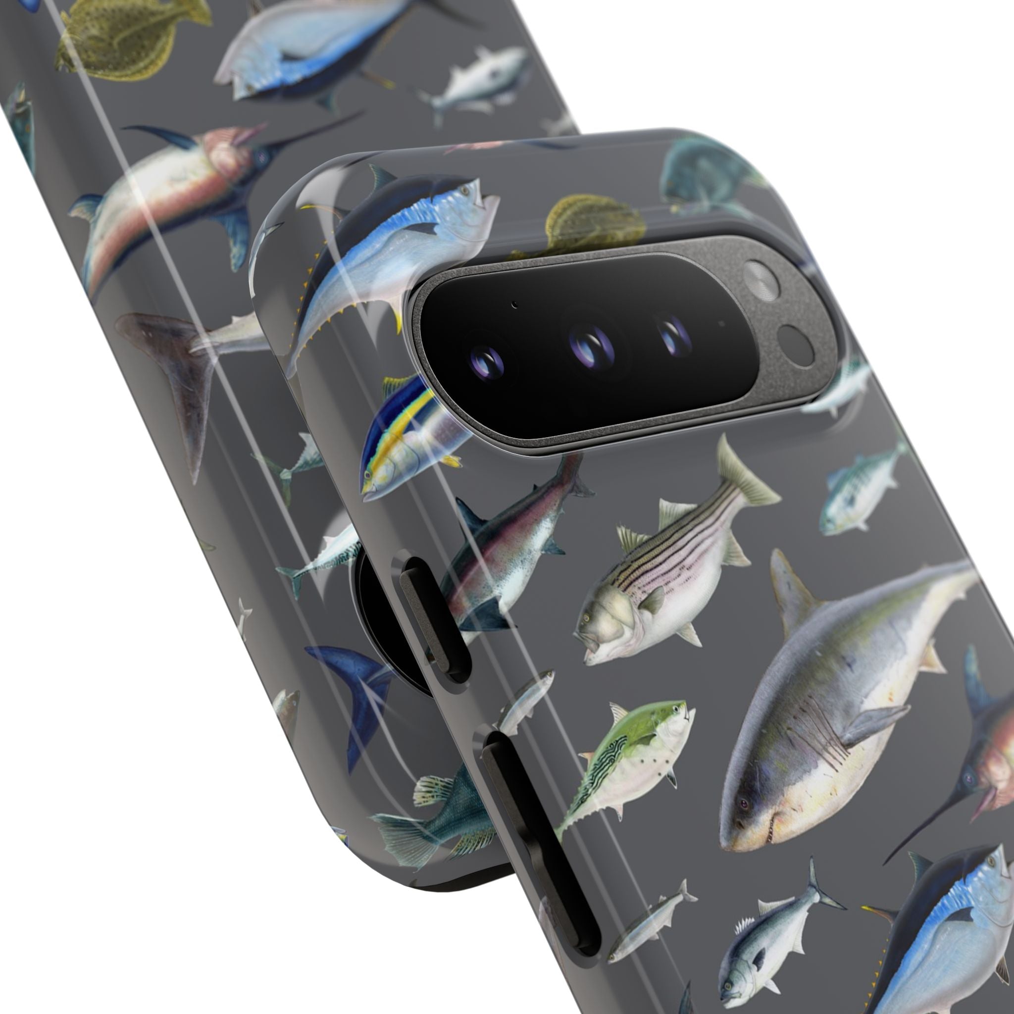 New England Offshore Fish Grey Phone Case, NEW!  (Samsung)