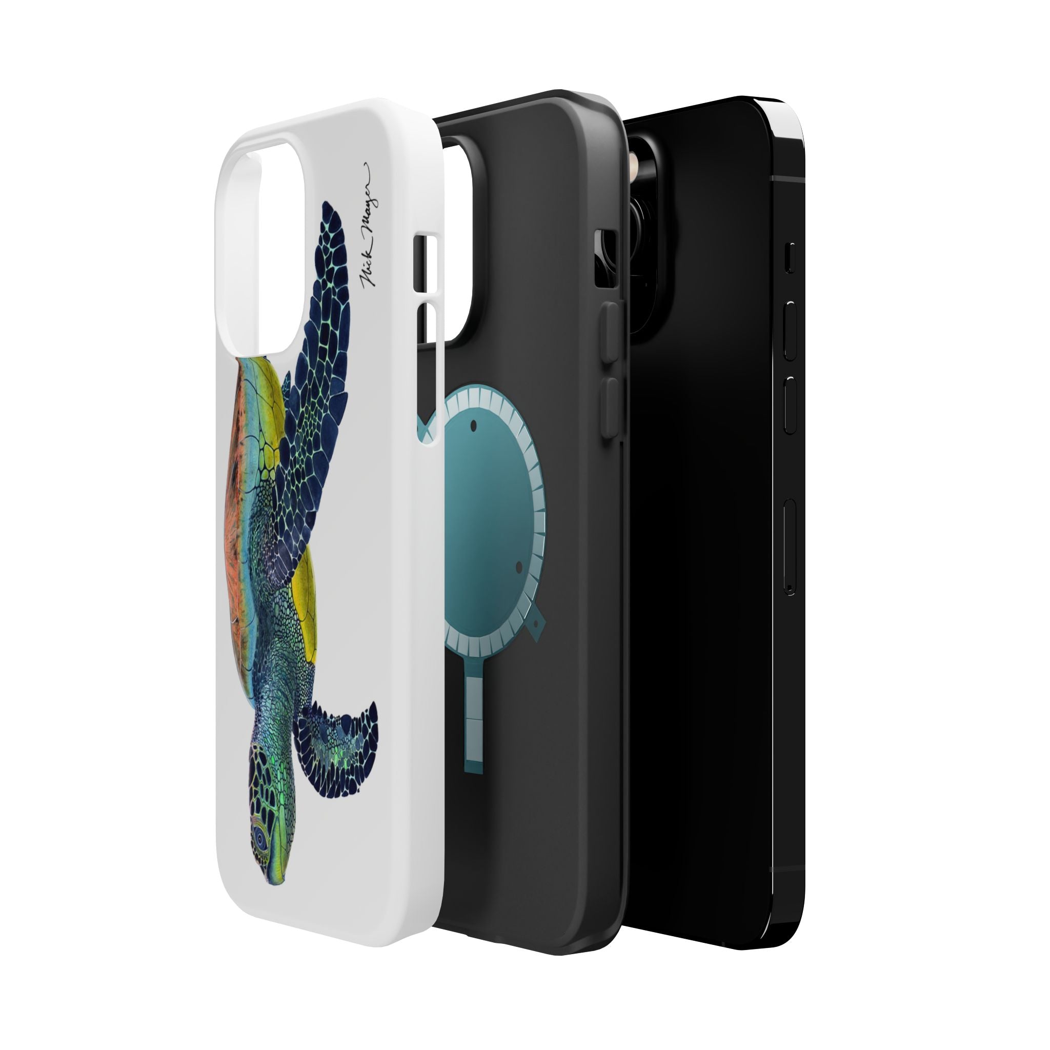 Green Sea Turtle II MagSafe iPhone Case