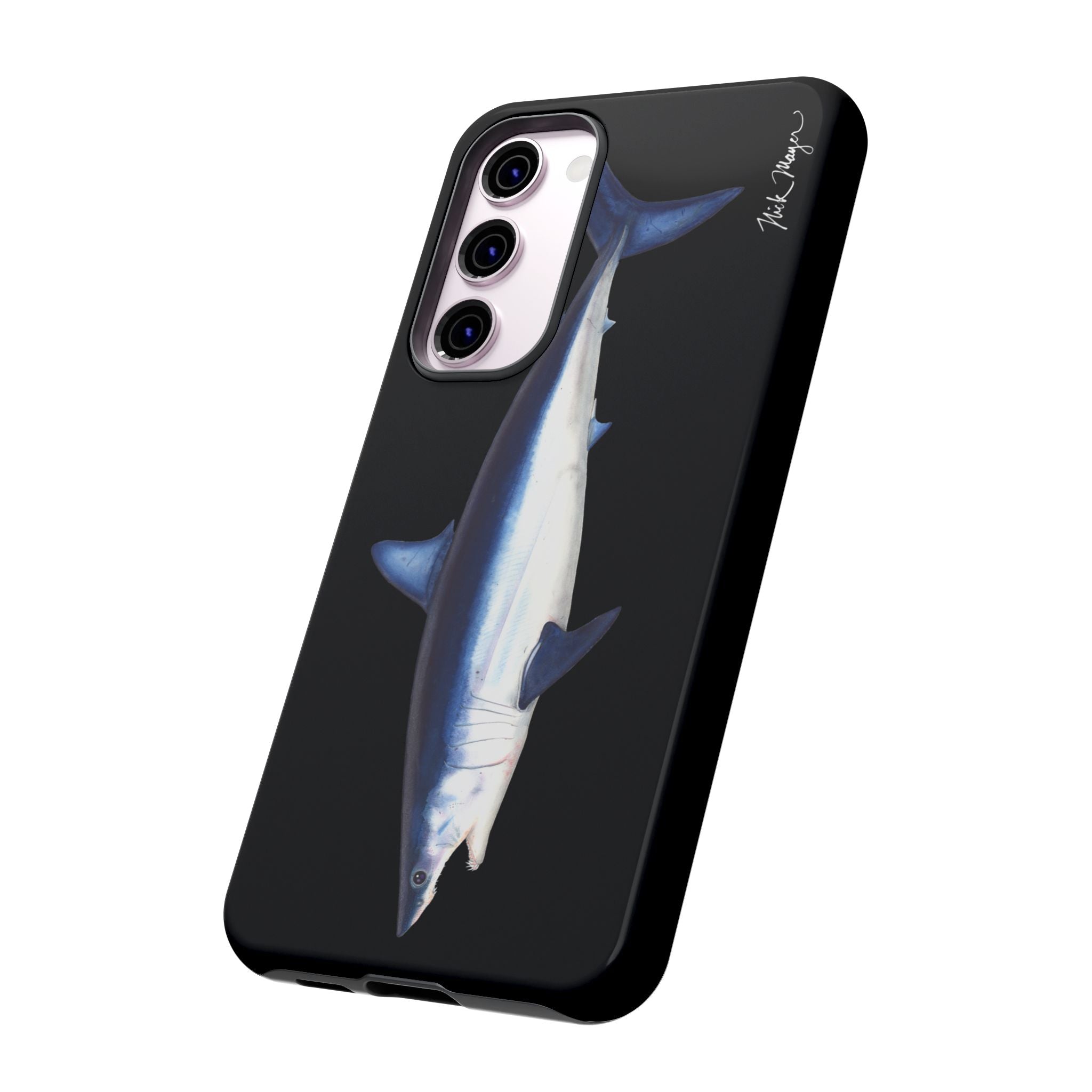 Mako Shark Black Phone Case (Samsung)