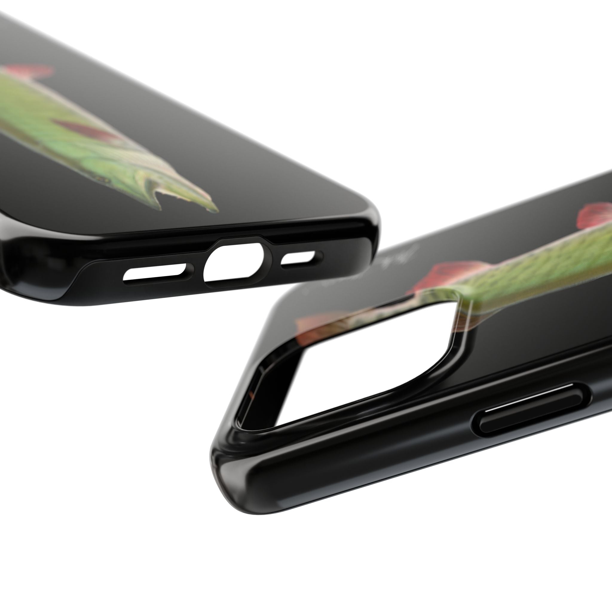 Trophy Muskie Black Phone Case (iPhone)