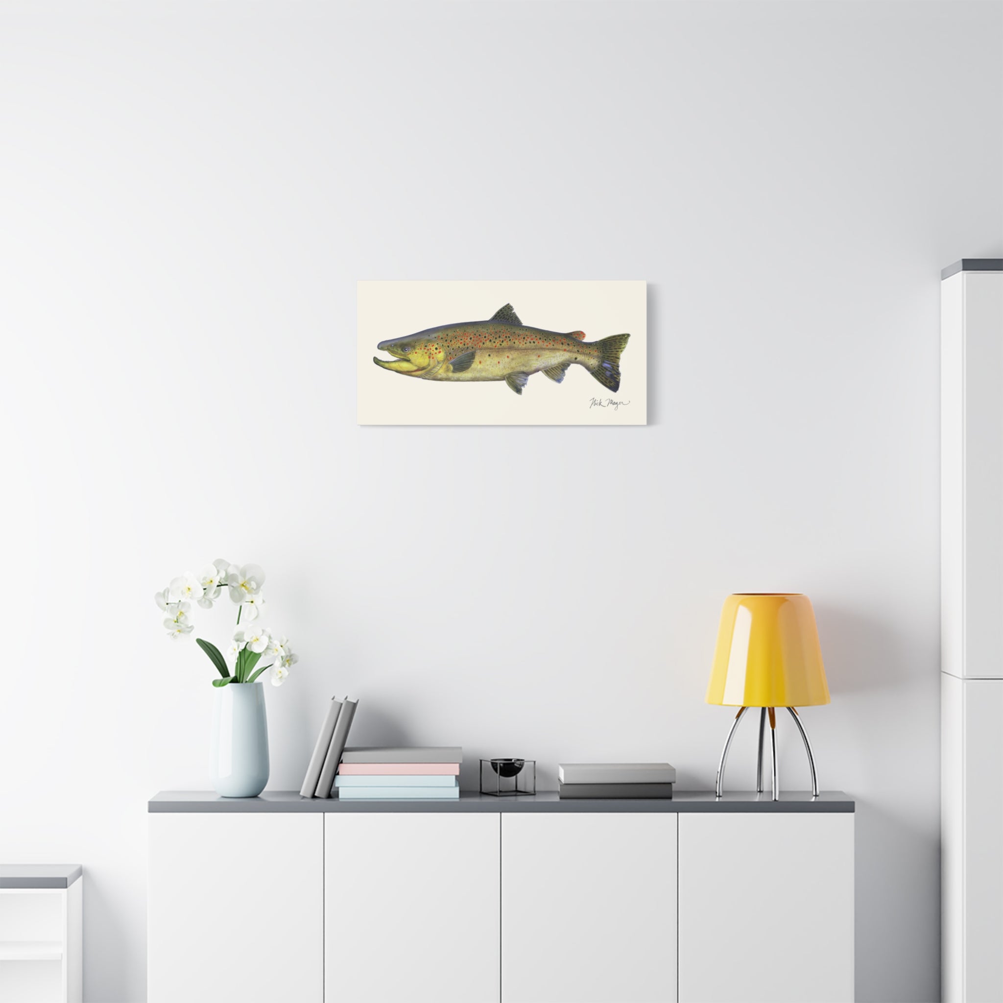 Brown Trout Canvas Print