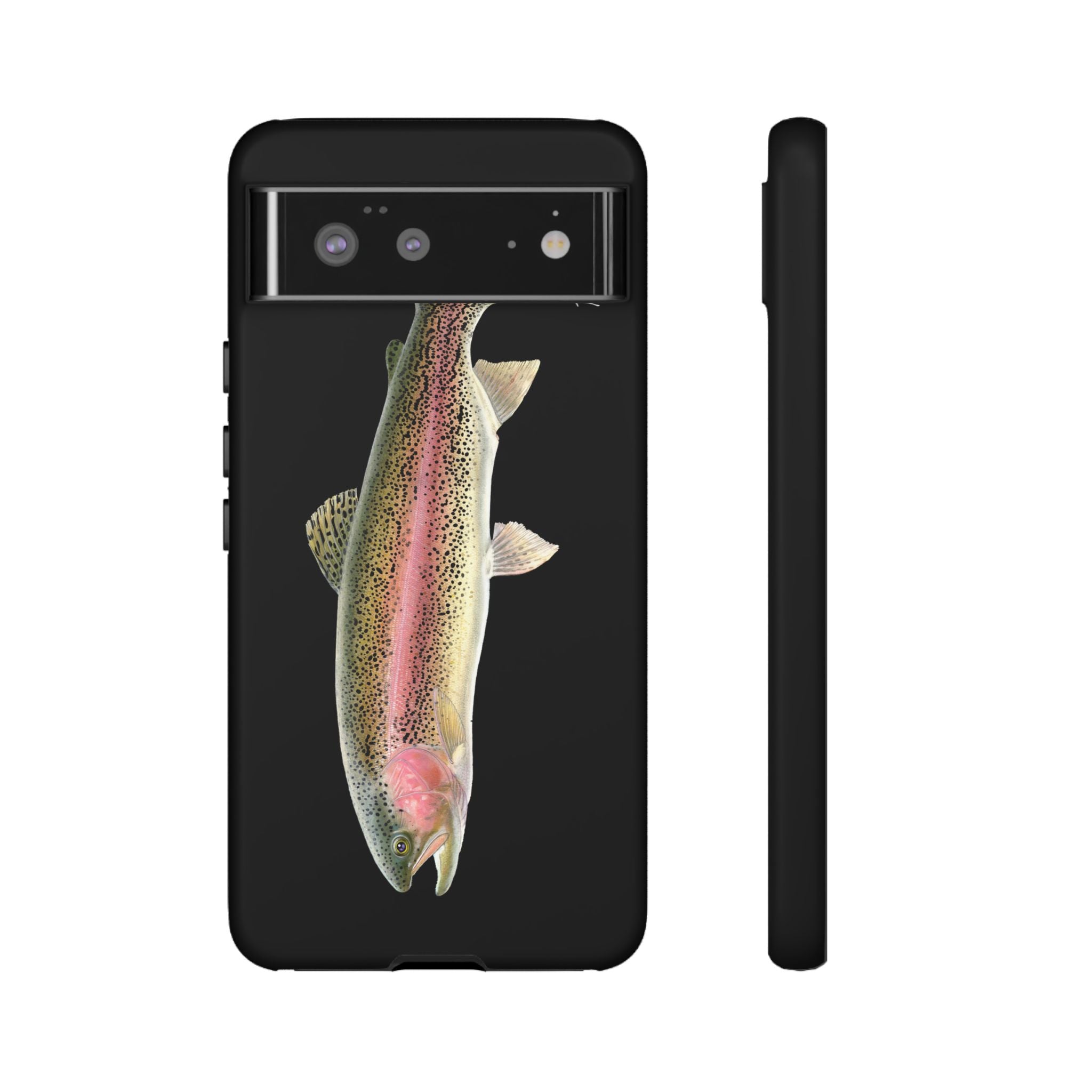 Rainbow Trout Black Phone Case (Samsung) Printify