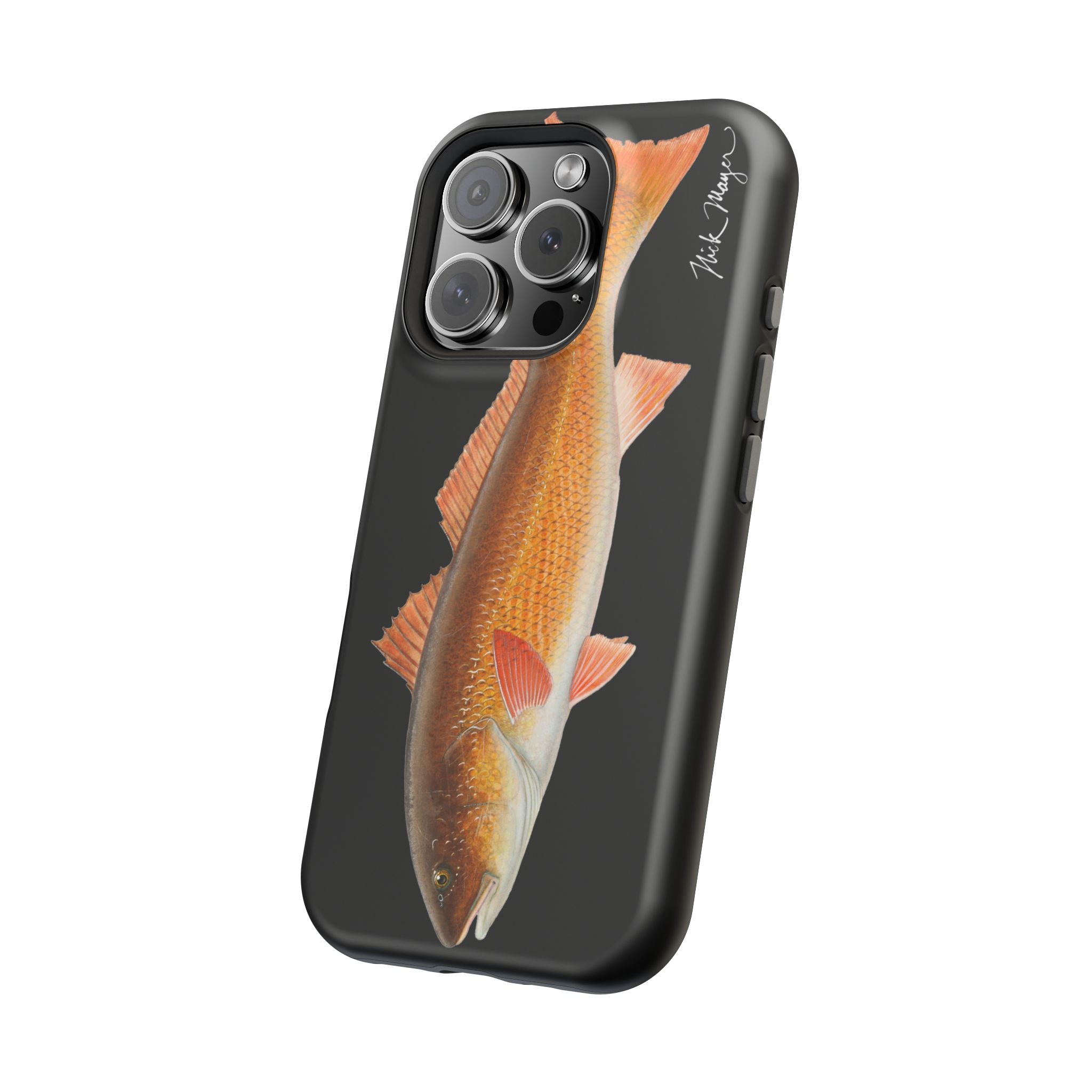 Redfish MagSafe Black iPhone Case