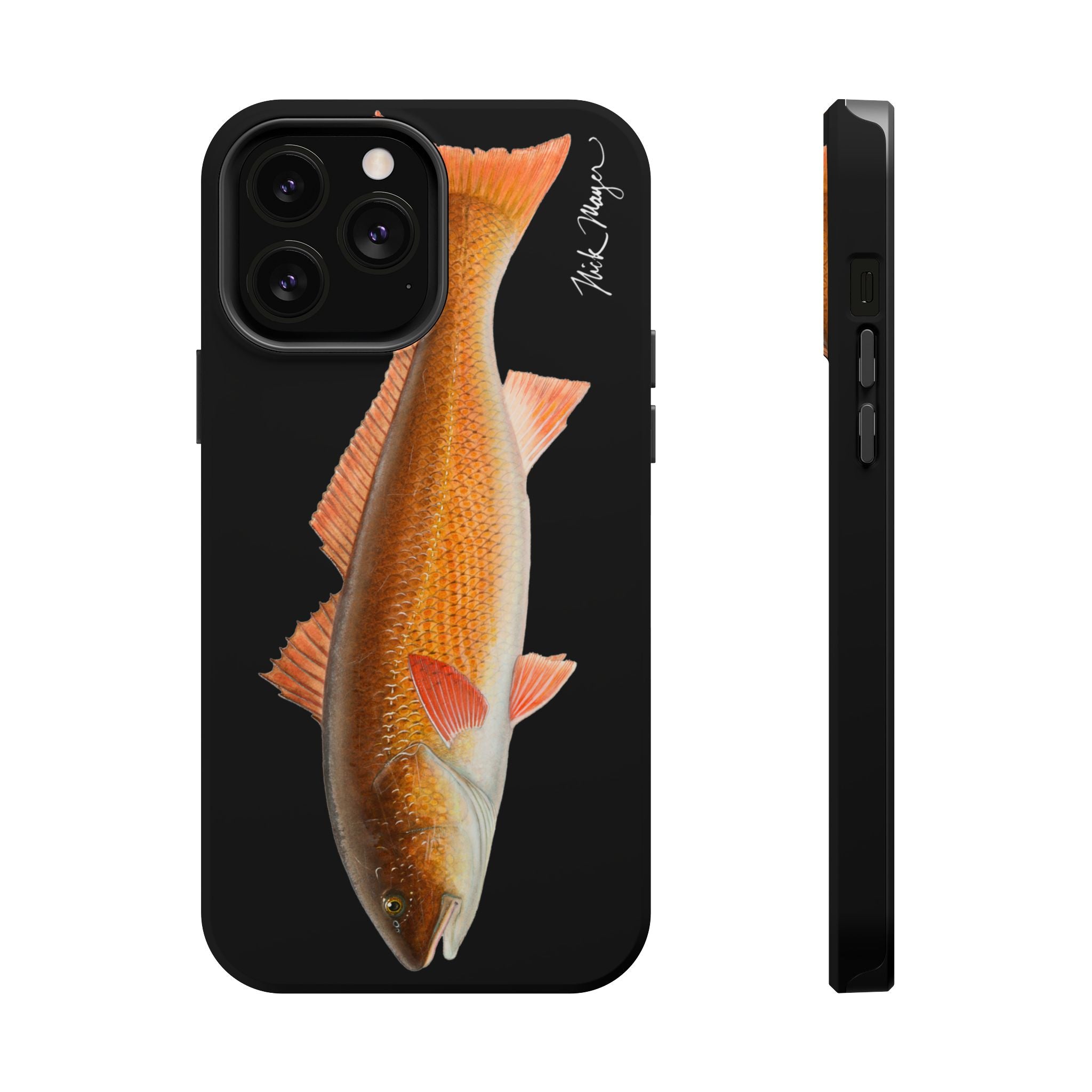 Redfish MagSafe Black iPhone Case