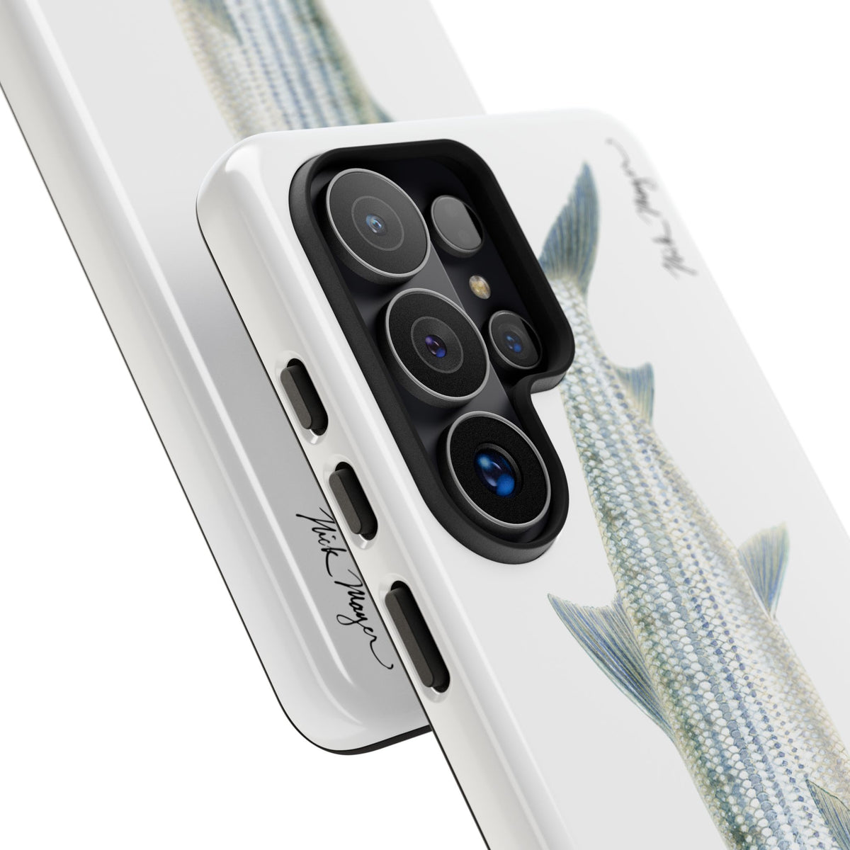 Bonefish White Phone Case (Samsung) Printify