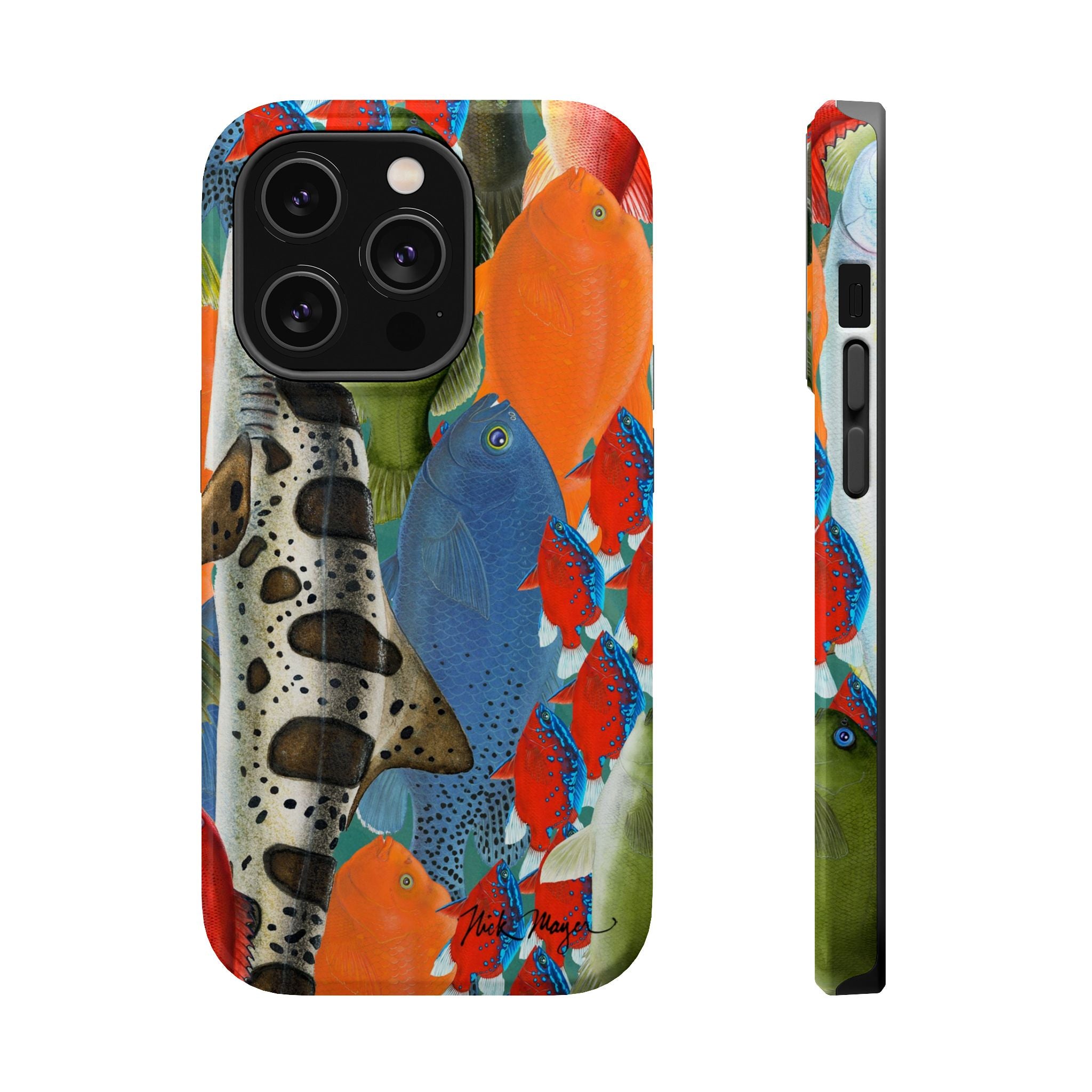 California Dive Fish MagSafe iPhone Case