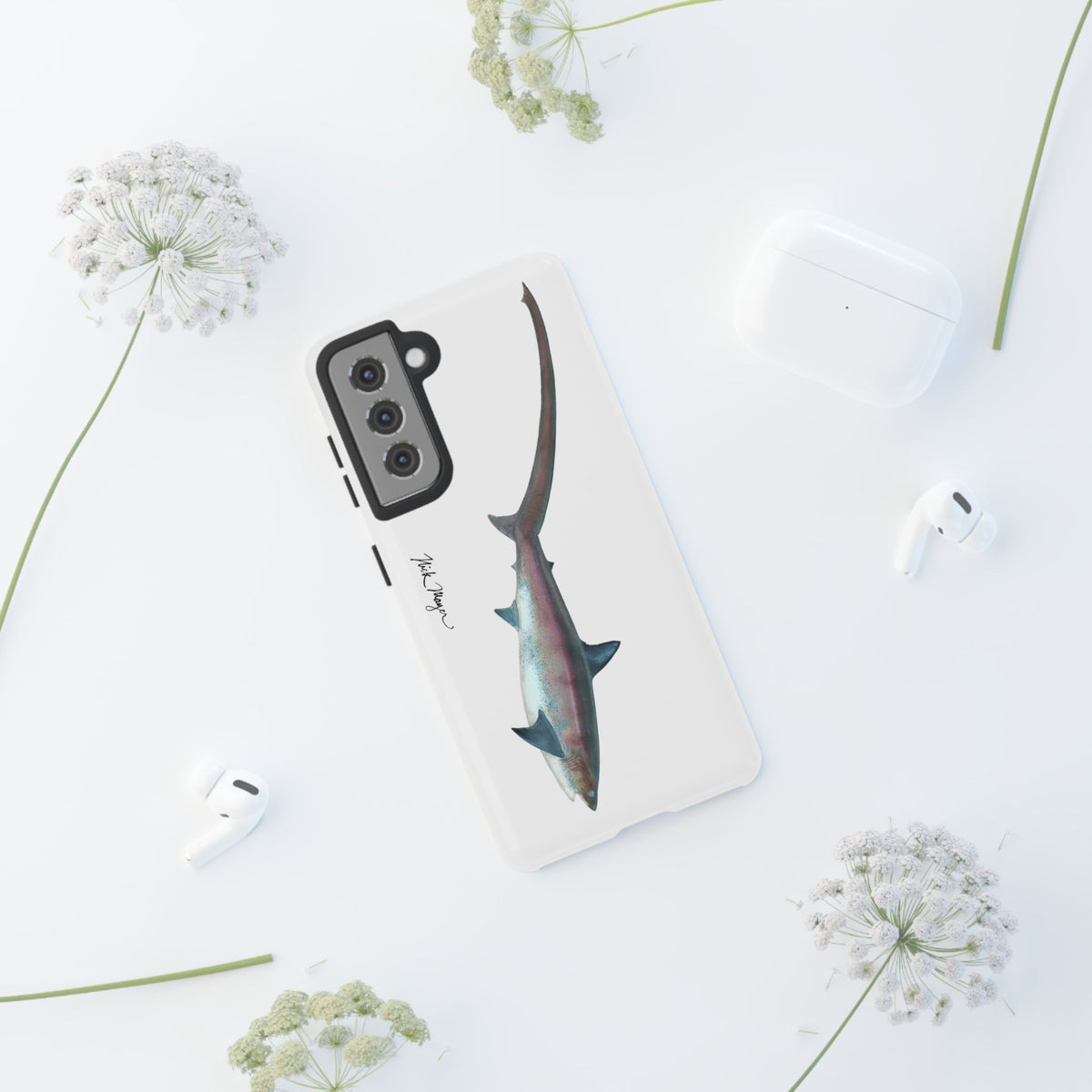 Thresher Shark Phone Case (Samsung) Printify