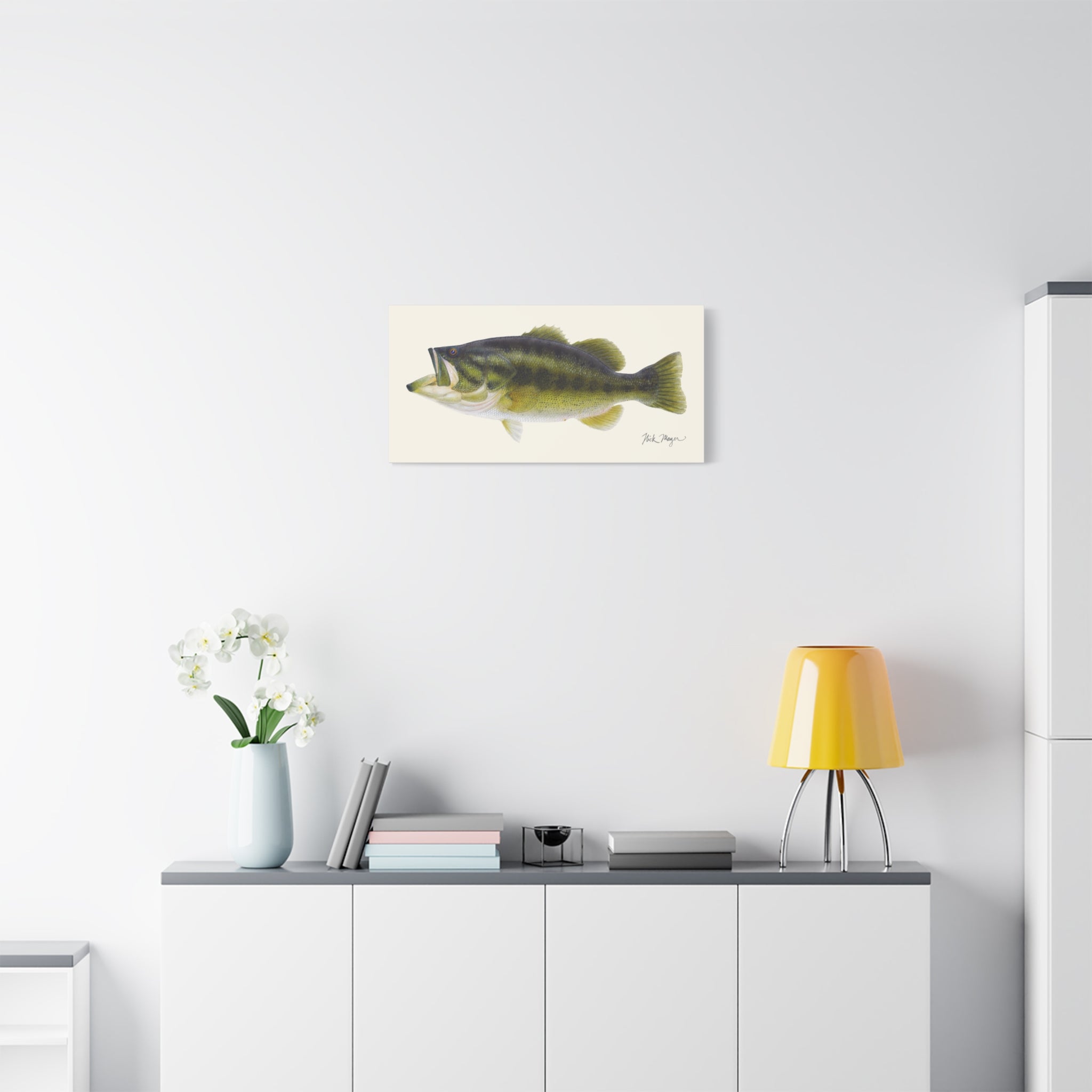 Largemouth Bass I Canvas Print