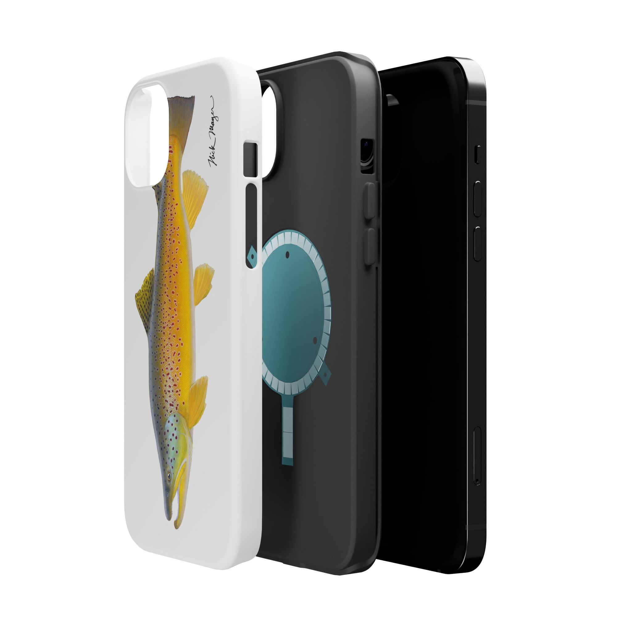 Brown Trout 3 MagSafe iPhone Case