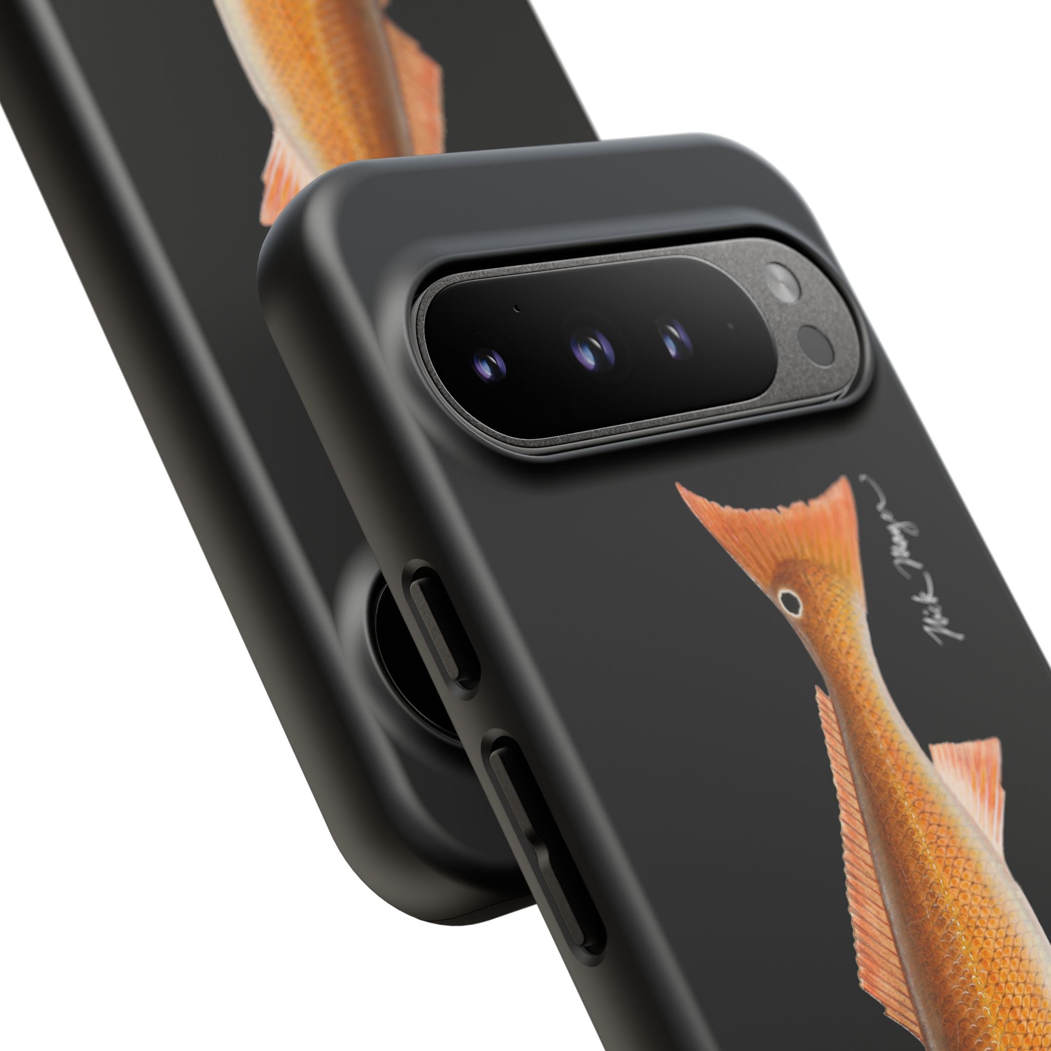 Redfish Black Phone Case (Samsung) Printify