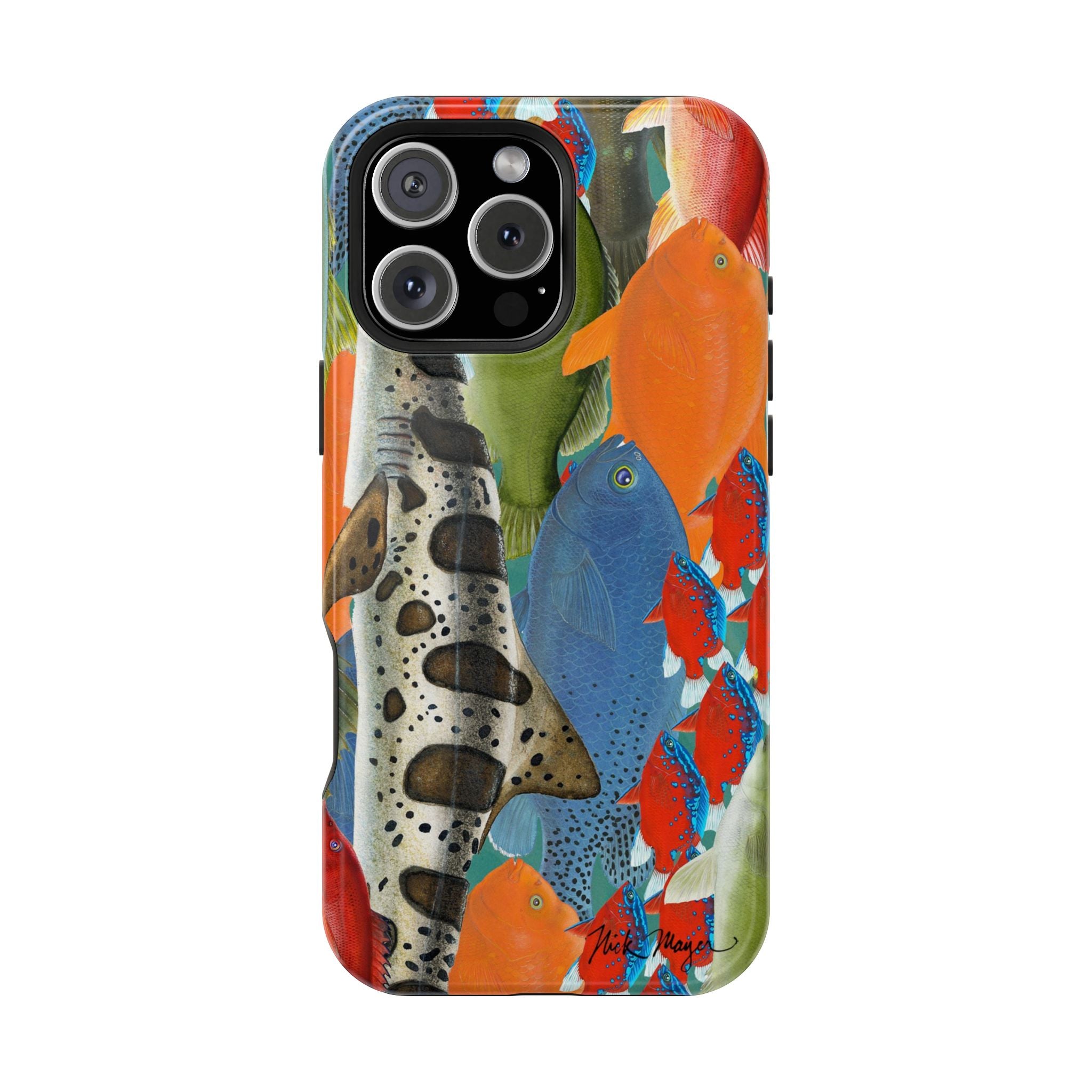California Dive Fish MagSafe iPhone Case