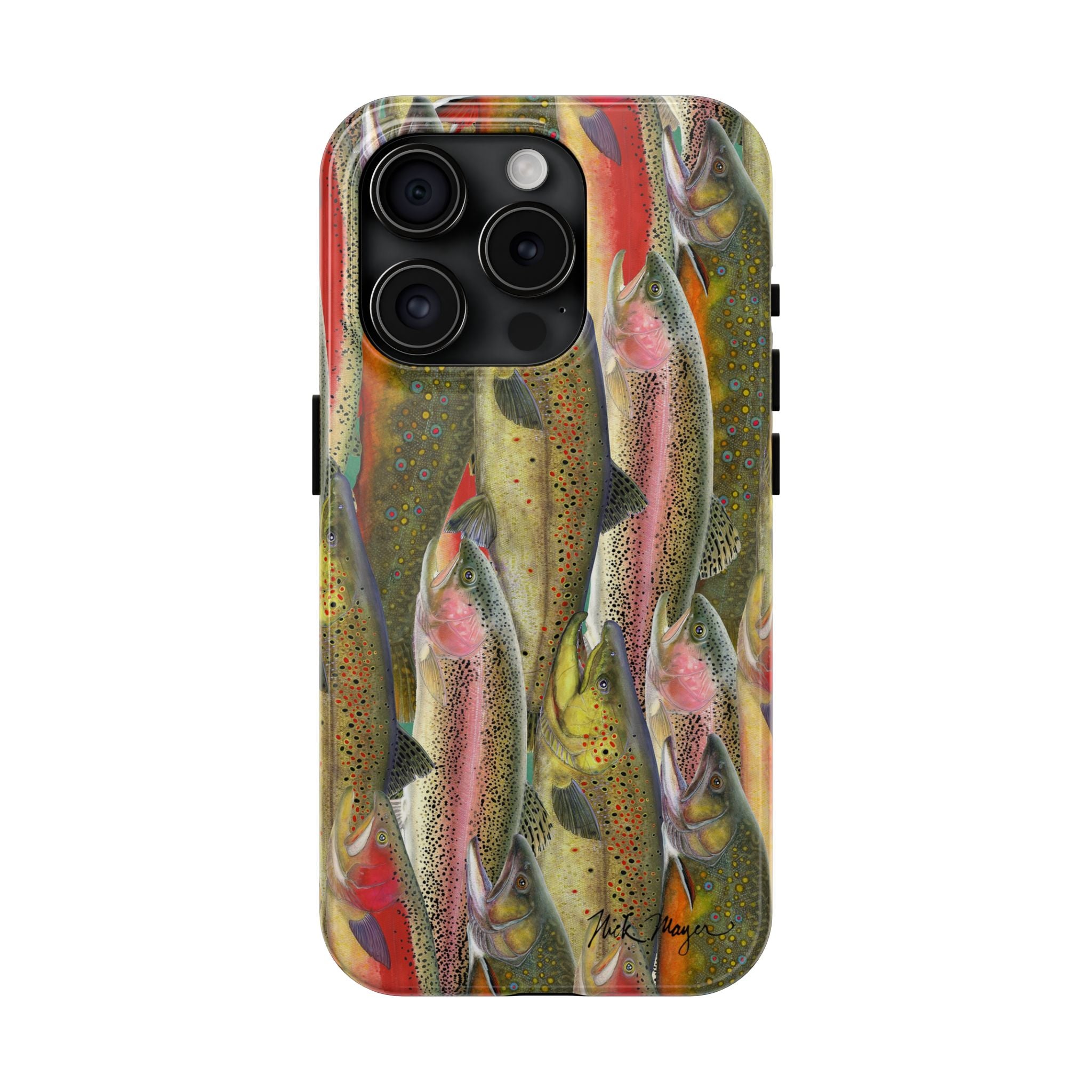 Trout Angler Phone Case (iPhone)