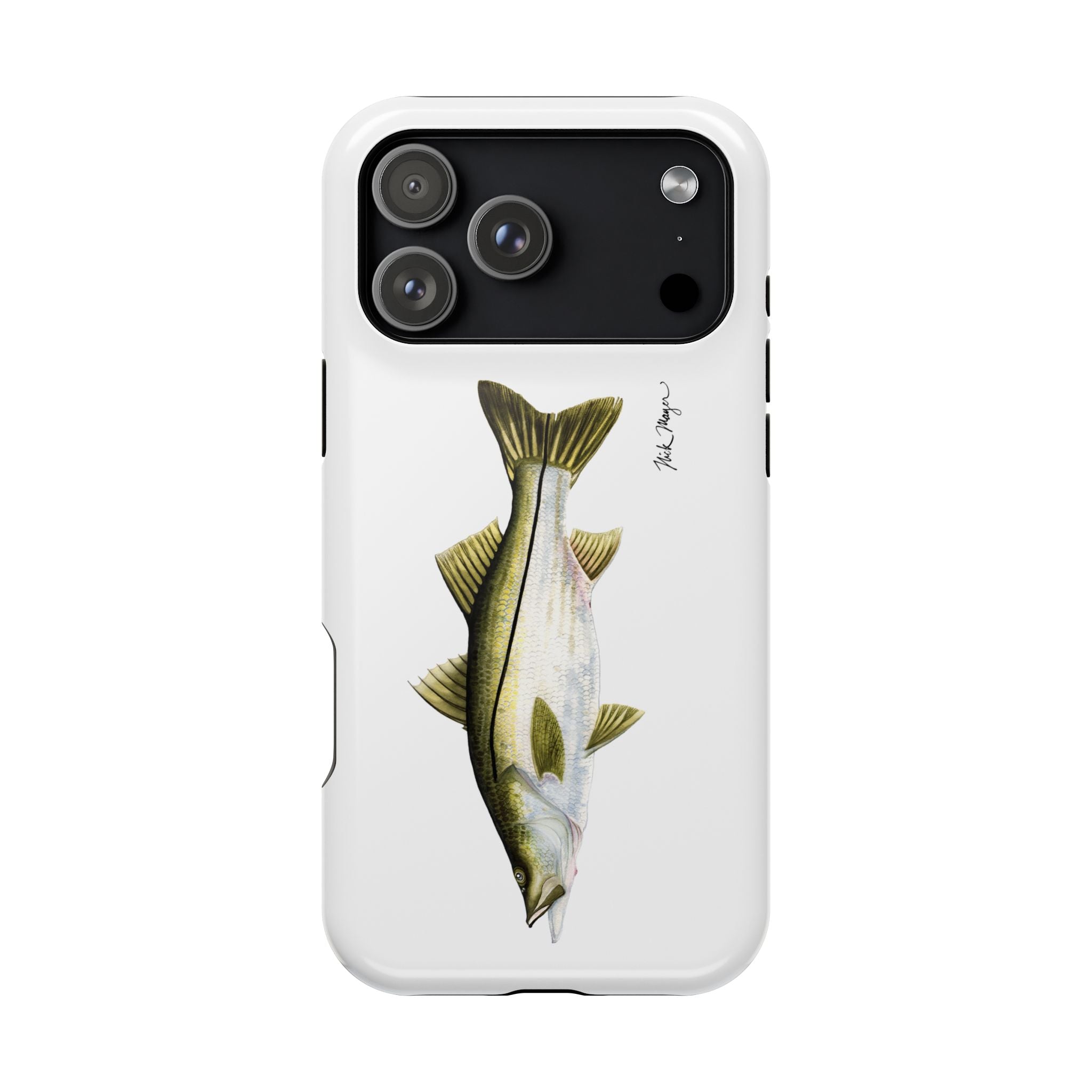 Snook MagSafe White iPhone Case