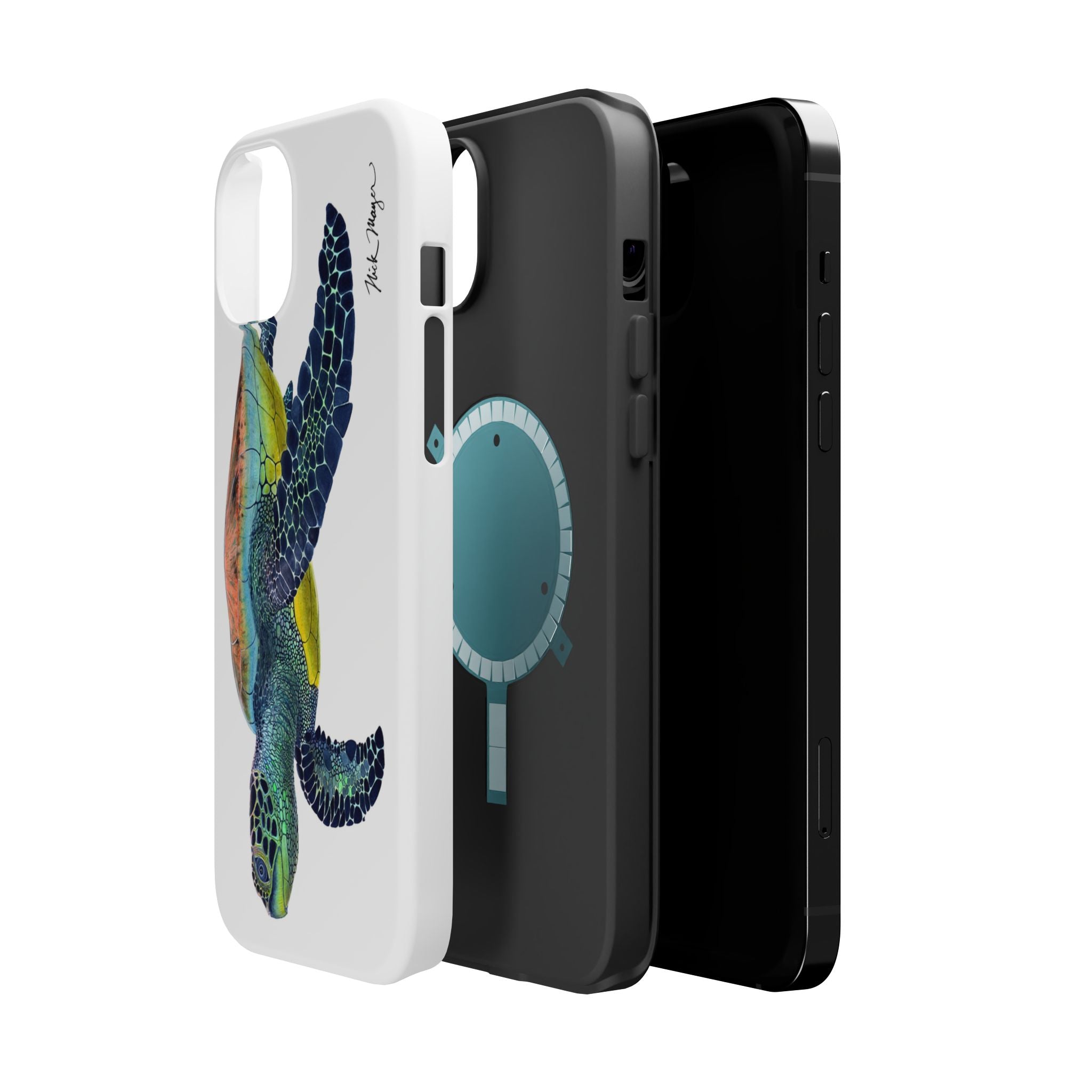 Green Sea Turtle II MagSafe iPhone Case