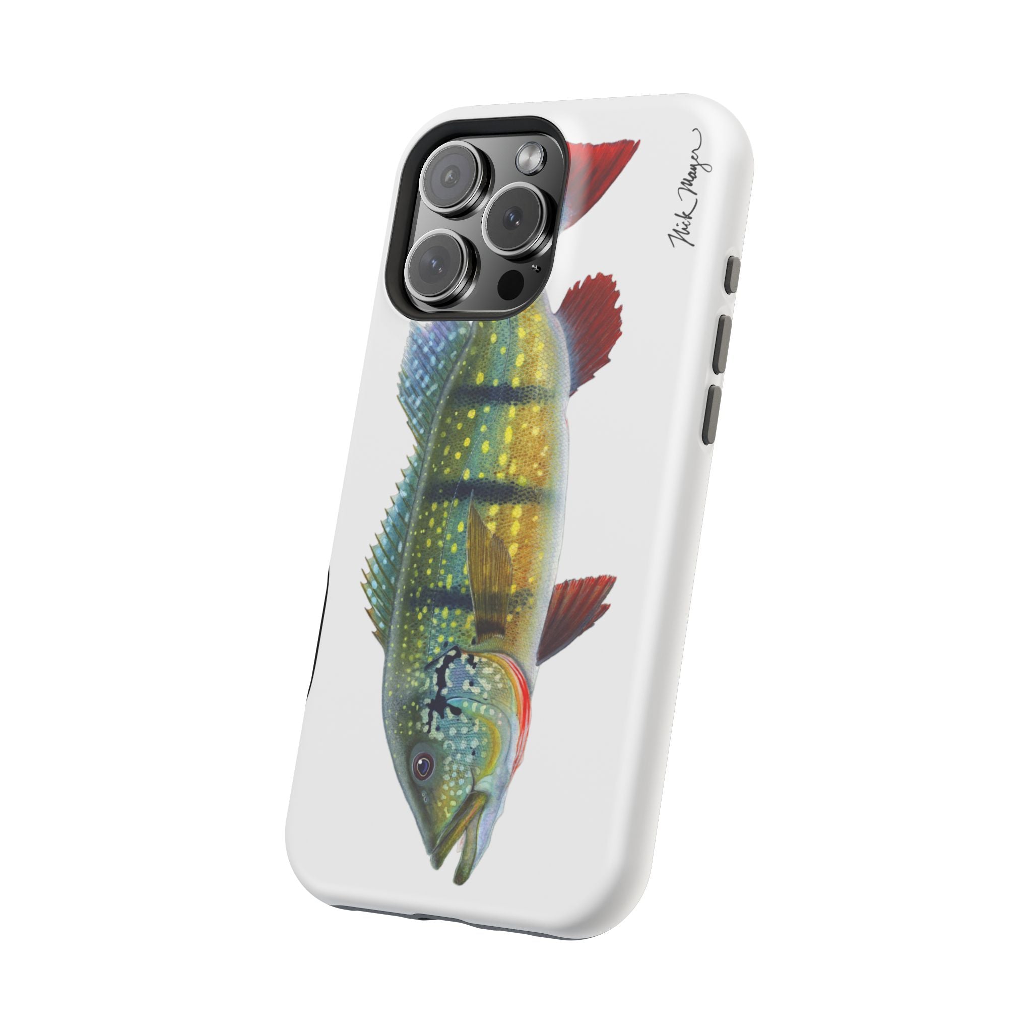 Peacock Bass MagSafe iPhone Case