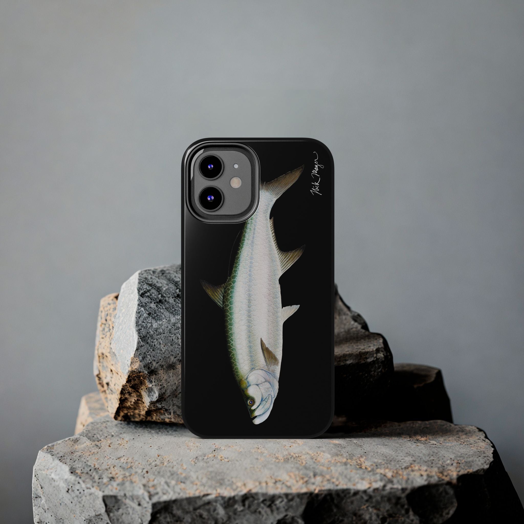Tarpon Black Phone Case (iPhone)