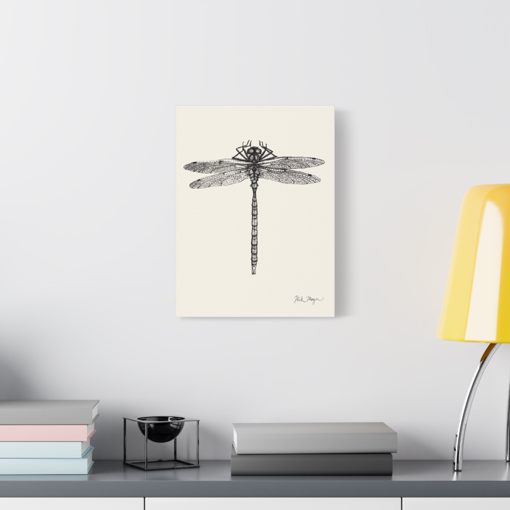 Dragonfly Canvas Print Printify