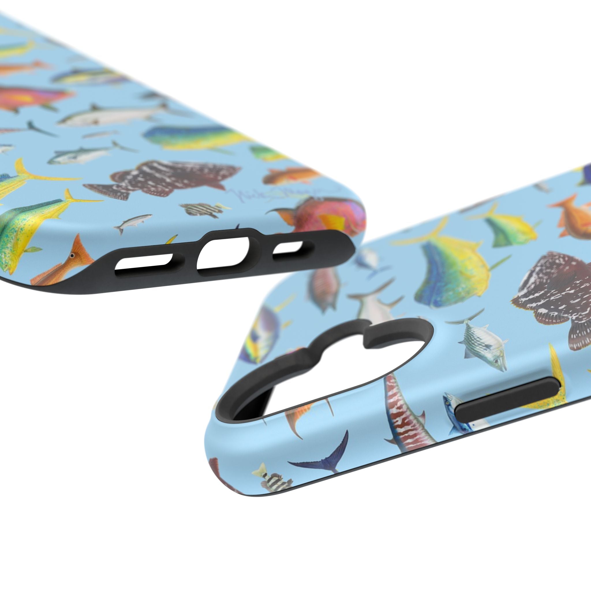 Southern Offshore Fish Blue MagSafe iPhone Case